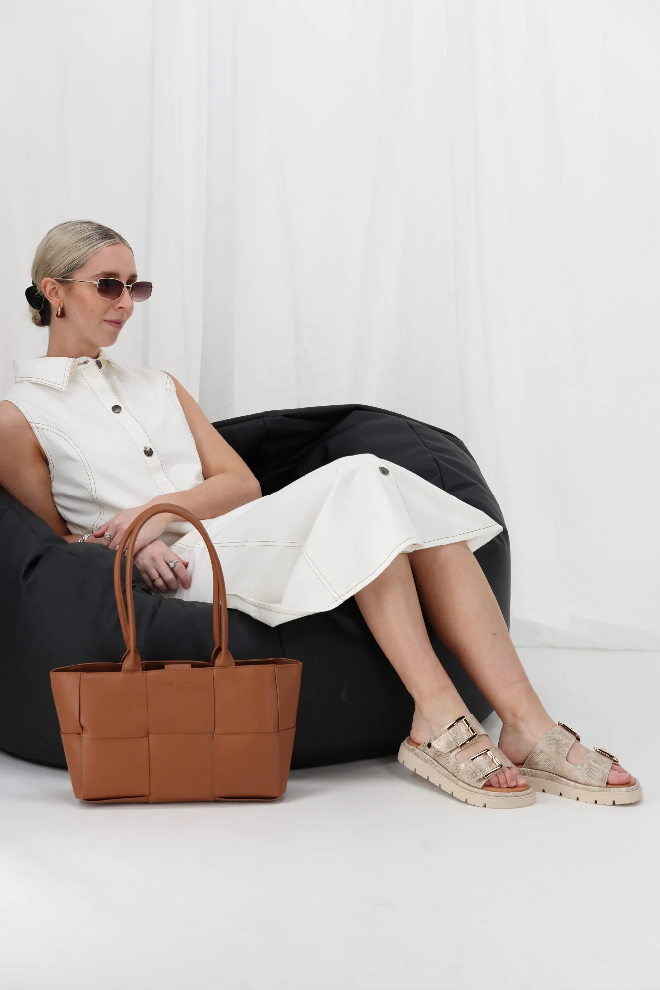 Los Cabos Toledo Sandals Beige - Image 6