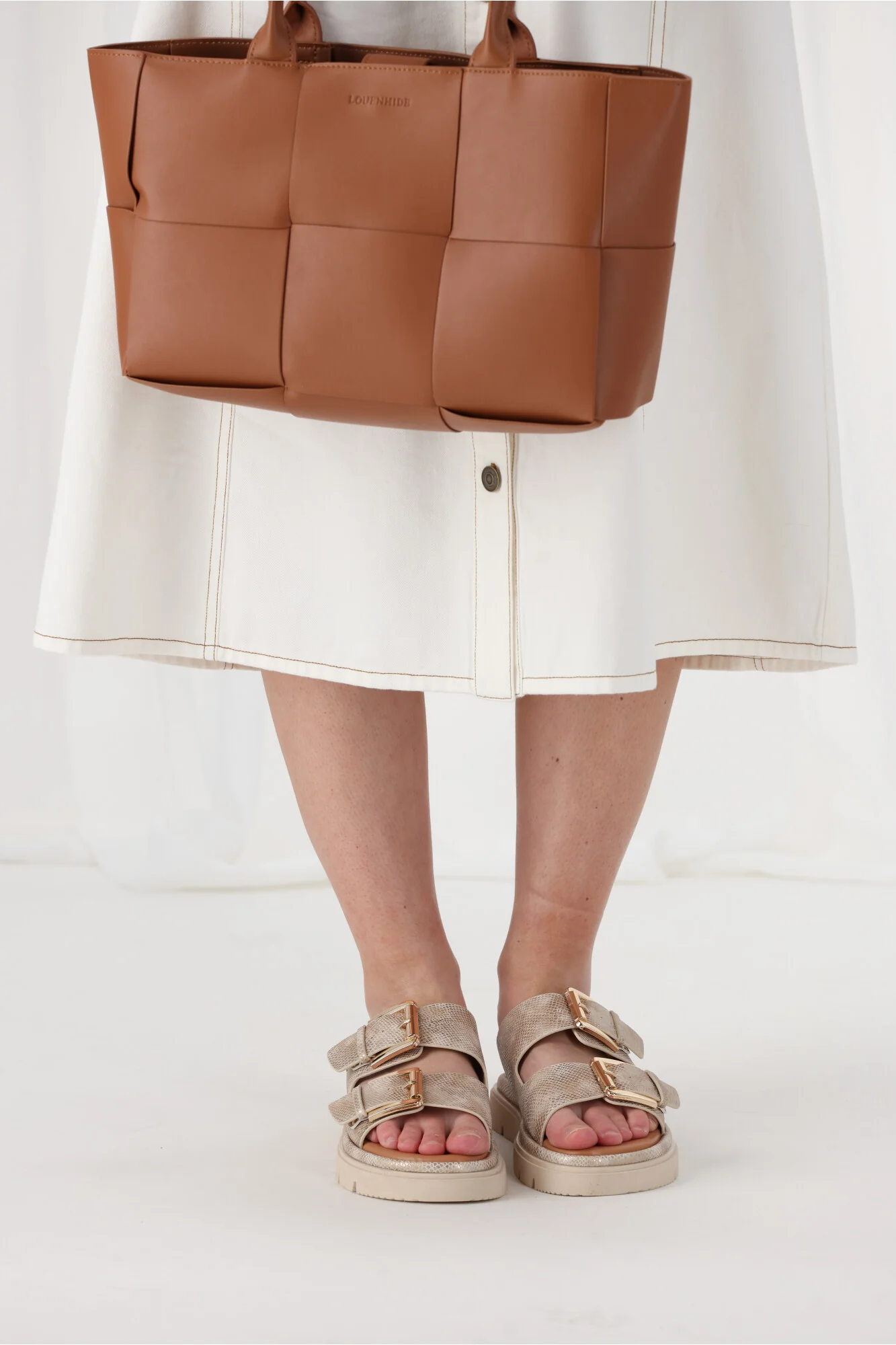 Los Cabos Toledo Sandals Beige - Image 8