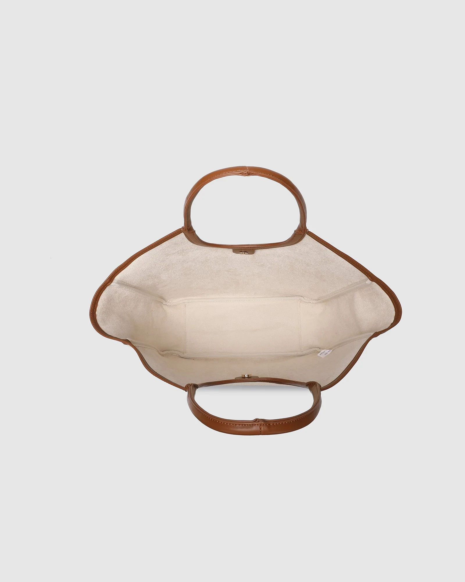 Louenhide Alexandra Tote Bag Canvas/Tan - Image 6