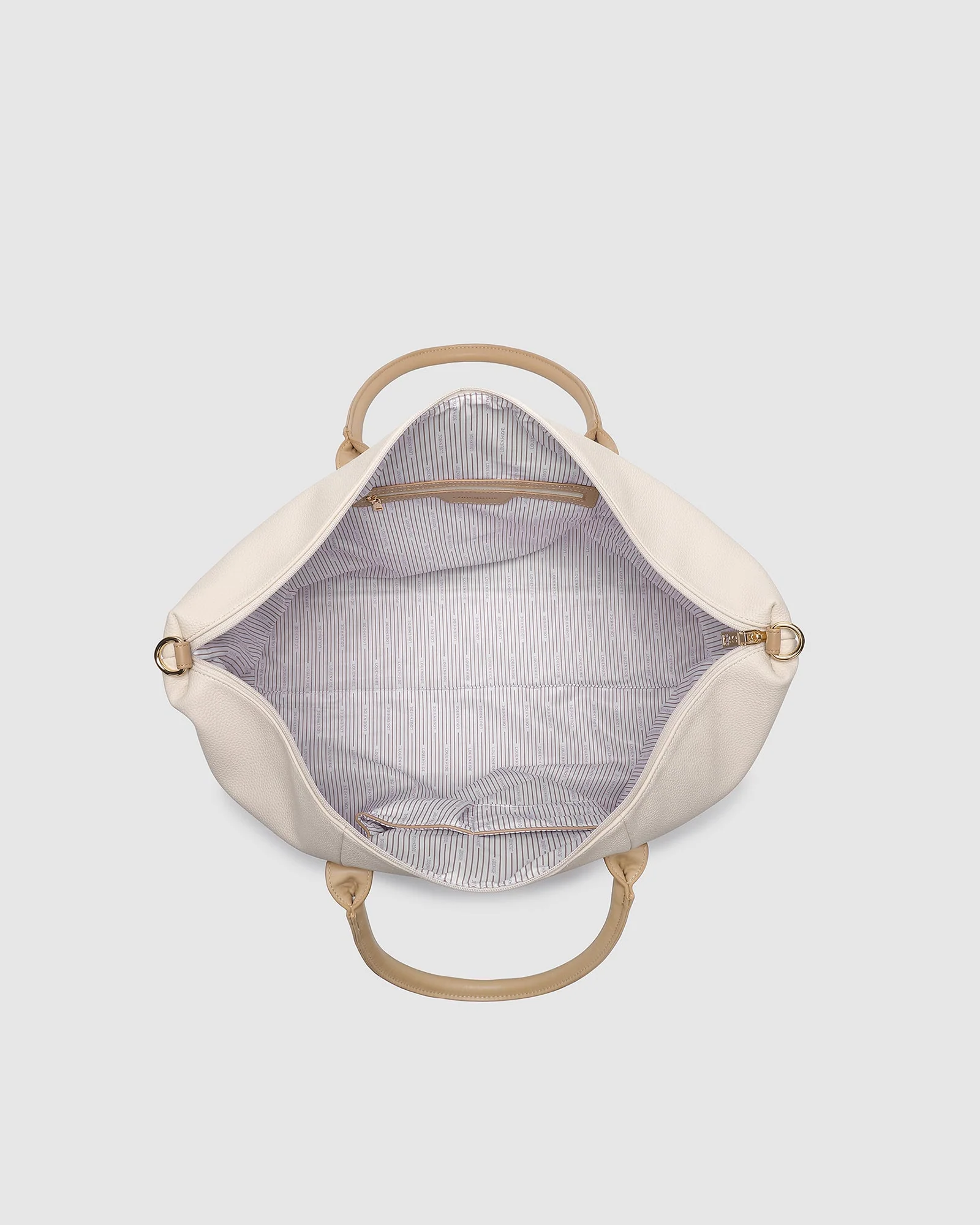 Louenhide Alexis Weekender Travel Bag Vanilla - Image 4