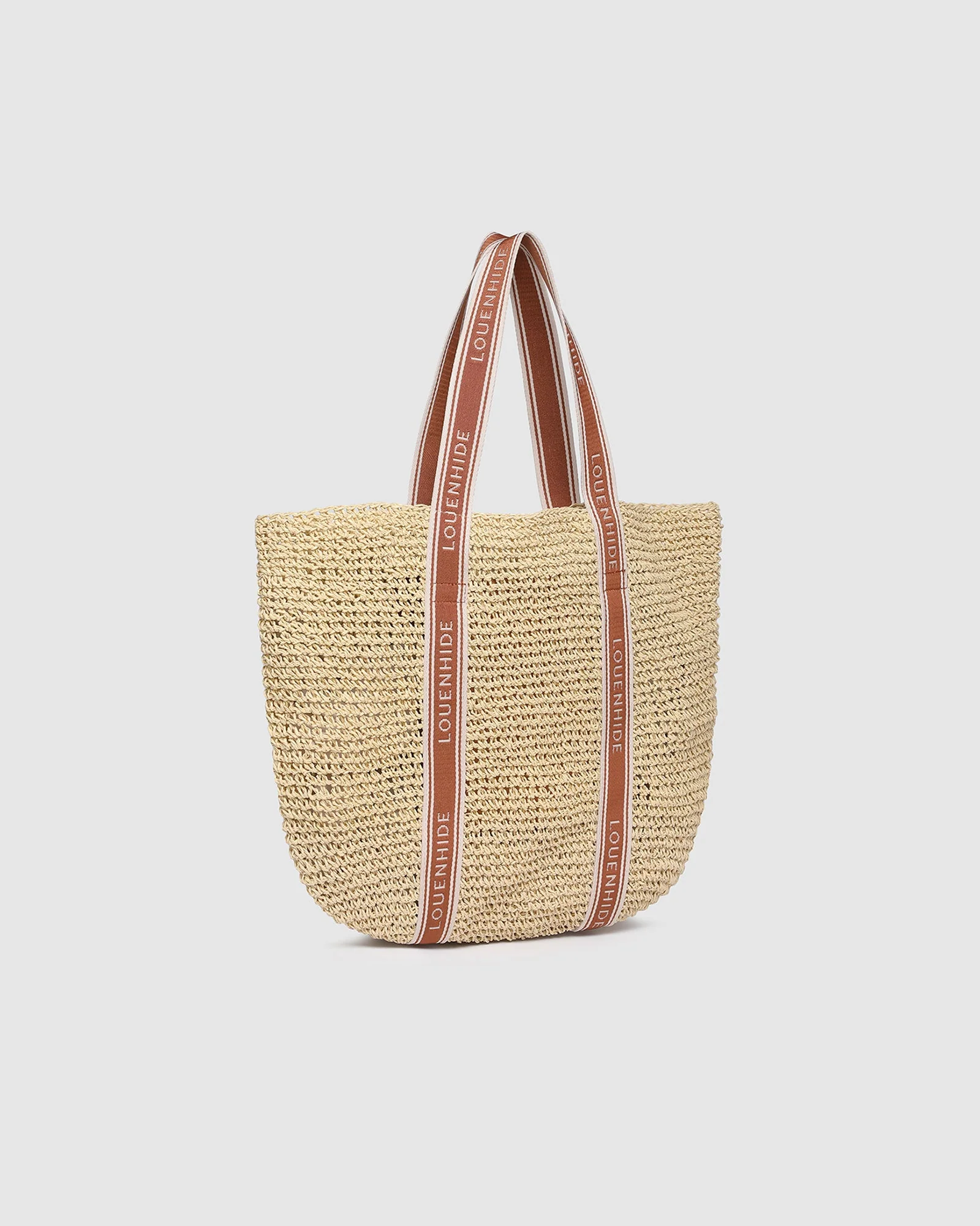 Louenhide Bali Beach Bag Natural Tan - Image 6