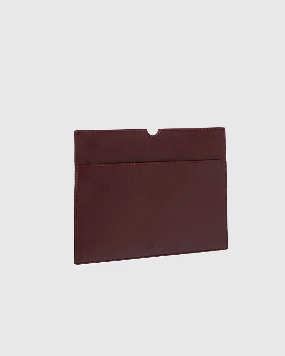 Louenhide Brooke Laptop Slip Burgundy Patent - Image 3