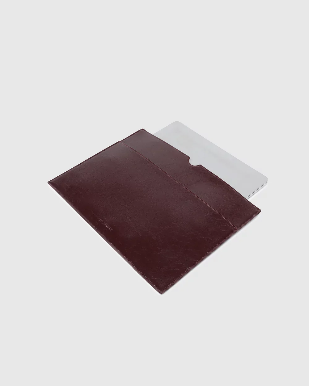 Louenhide Brooke Laptop Slip Burgundy Patent - Image 4