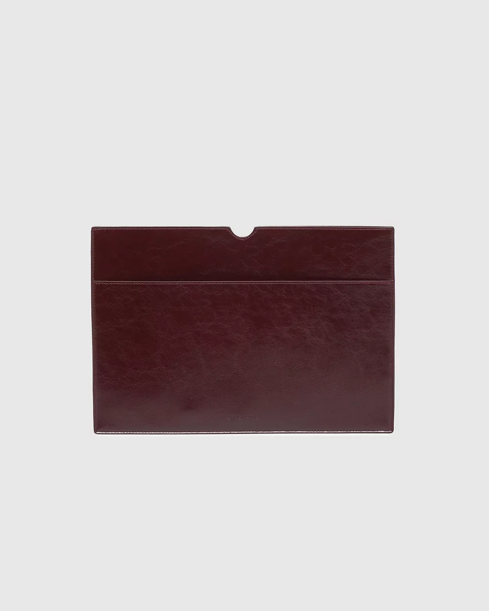 Louenhide Brooke Laptop Slip Burgundy Patent - Image 5