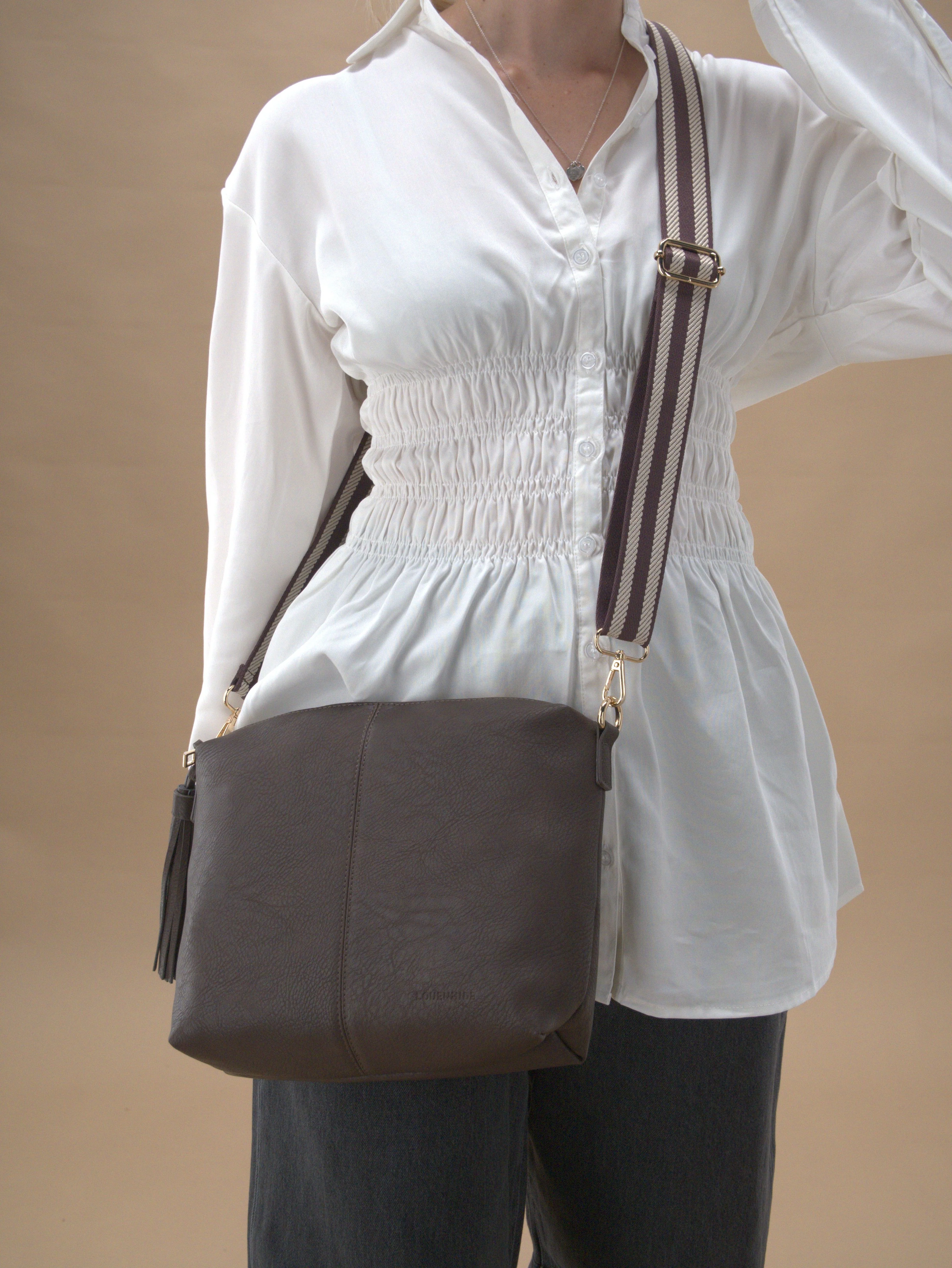 Louenhide Daisy Chocolate Stripe Strap - Image 2
