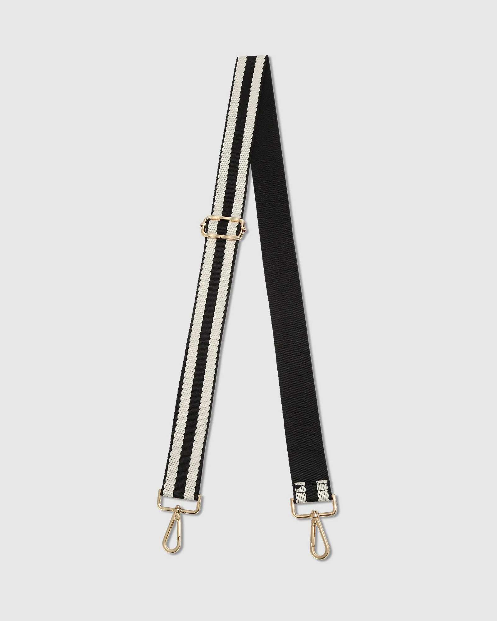 Louenhide Daisy Stripe Crossbody Bag Black - Image 4