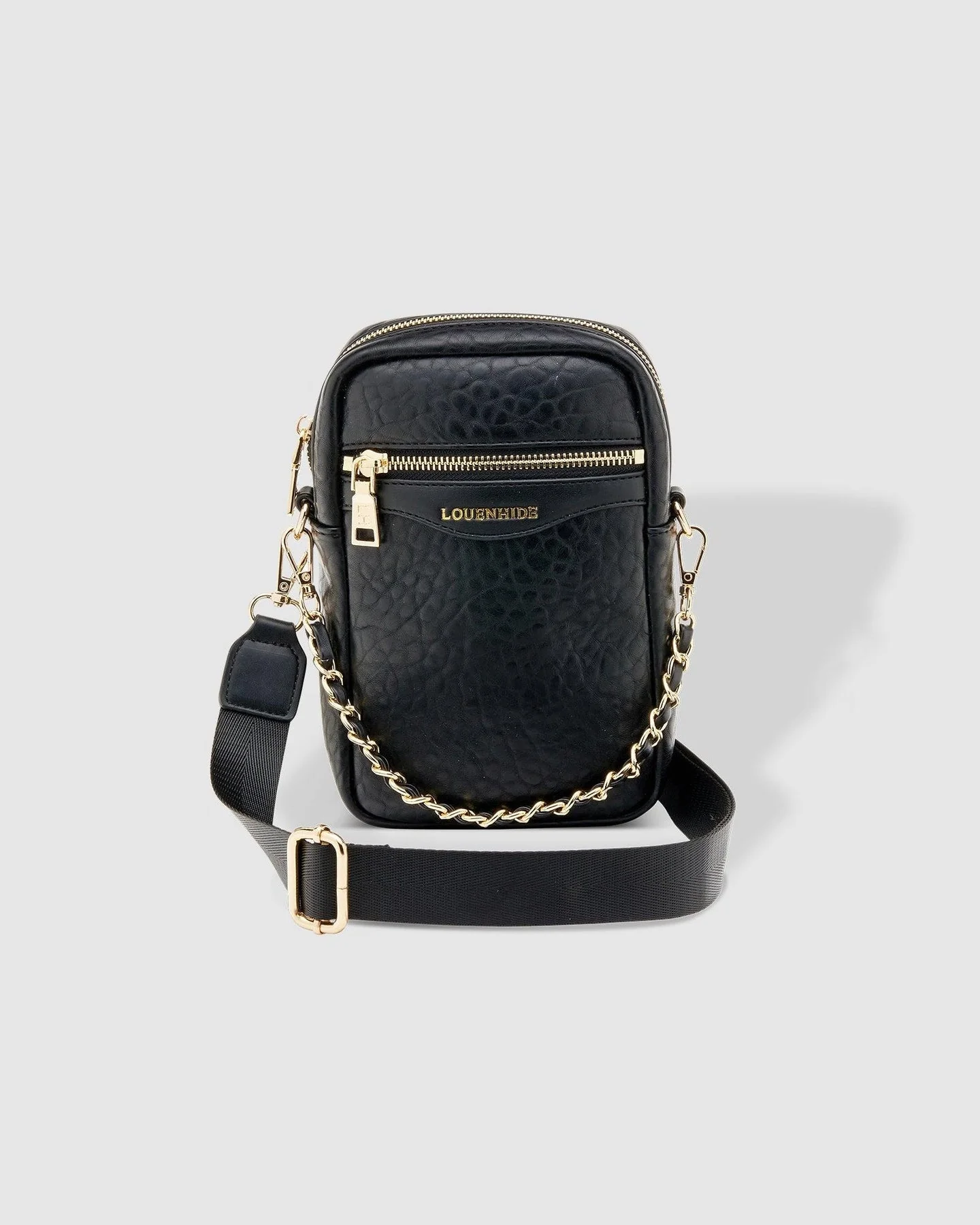 Louenhide Frankie Phone Crossbody Bag Black - Image 3