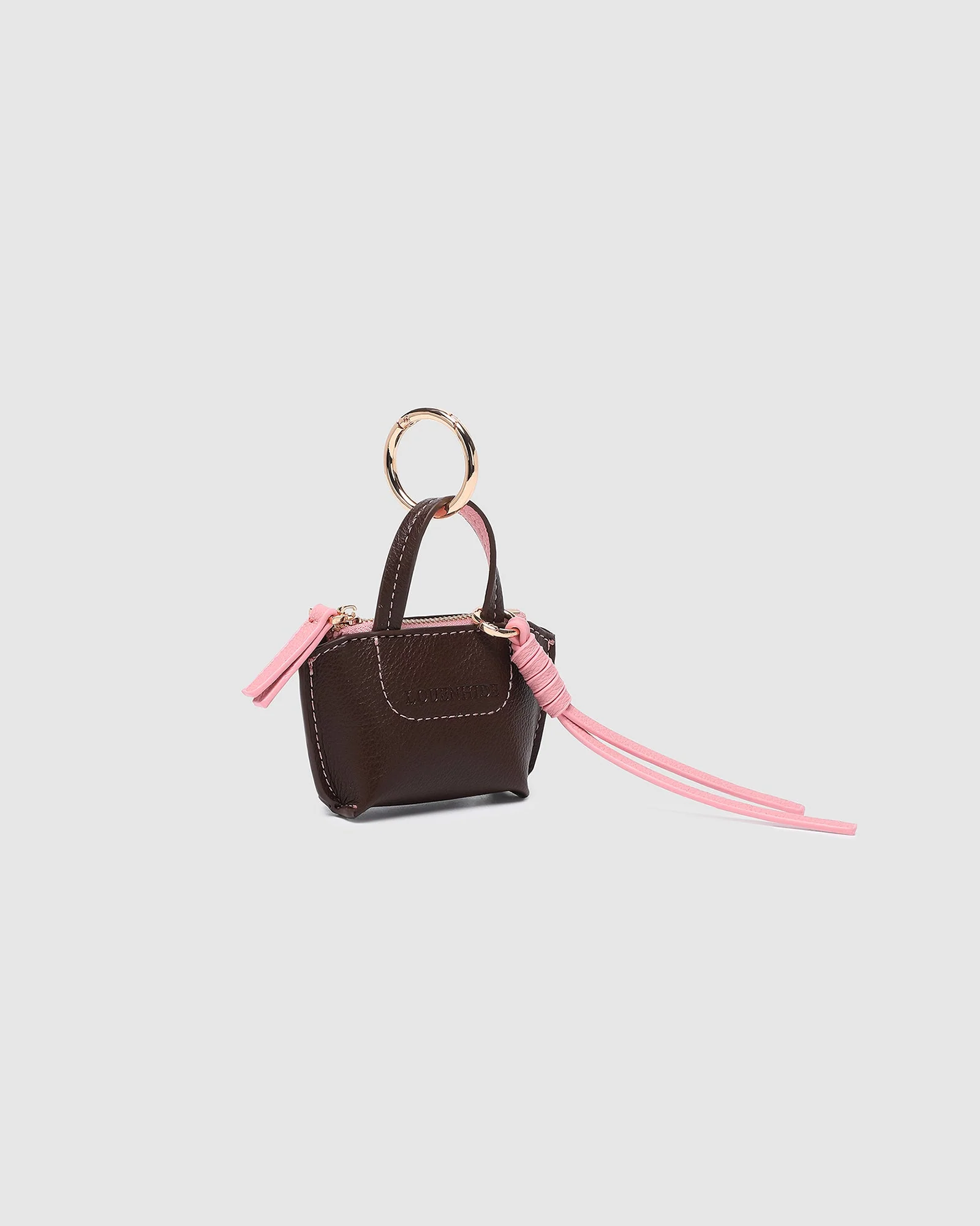 Louenhide Gina Bag Charm Chocolate - Image 3