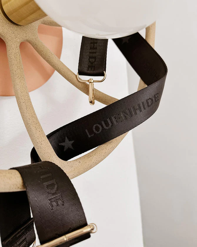 Louenhide Logo Guitar Strap Black - Image 3