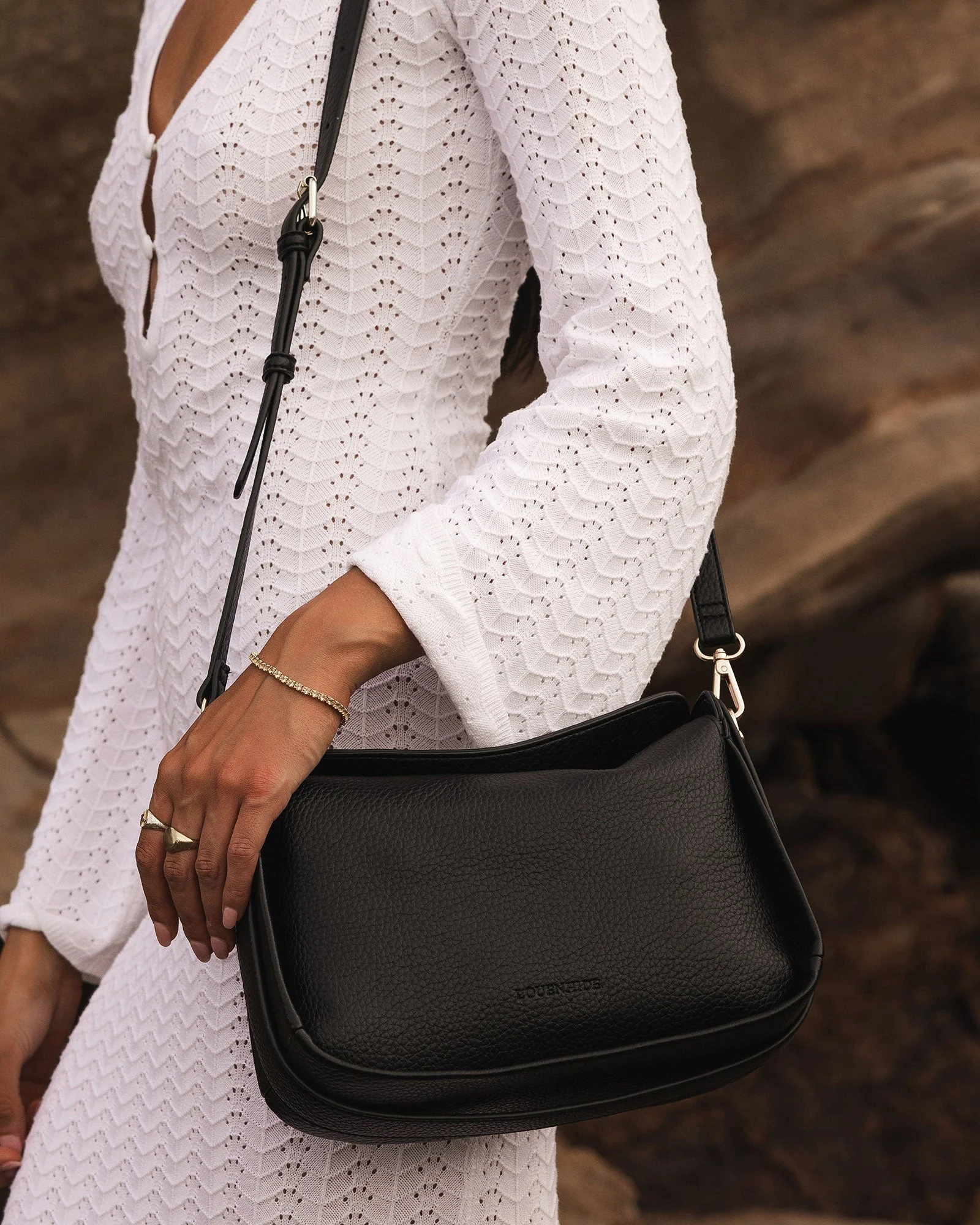 Louenhide Maddie Shoulder Bag Black - Image 4