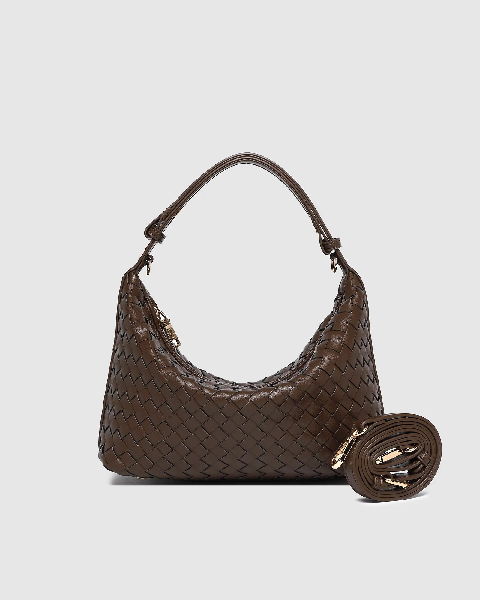 Louenhide Madeline Shoulder Bag Chocolate - Image 6