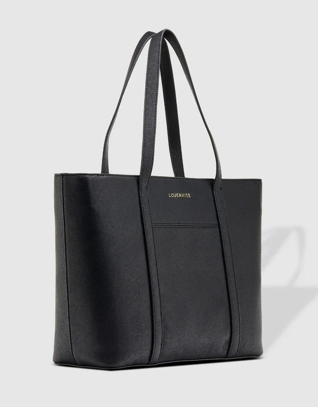 Louenhide Malibu Laptop Tote Bag Black - Image 3