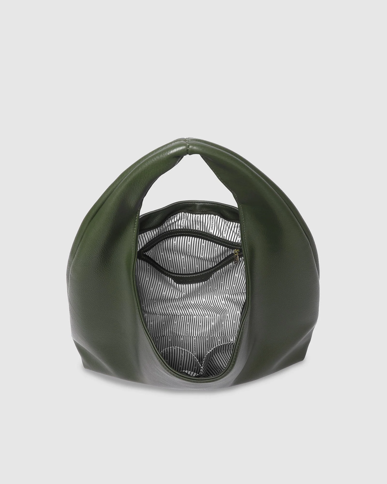 Louenhide Monaco Shoulder Bag Olive - Image 4