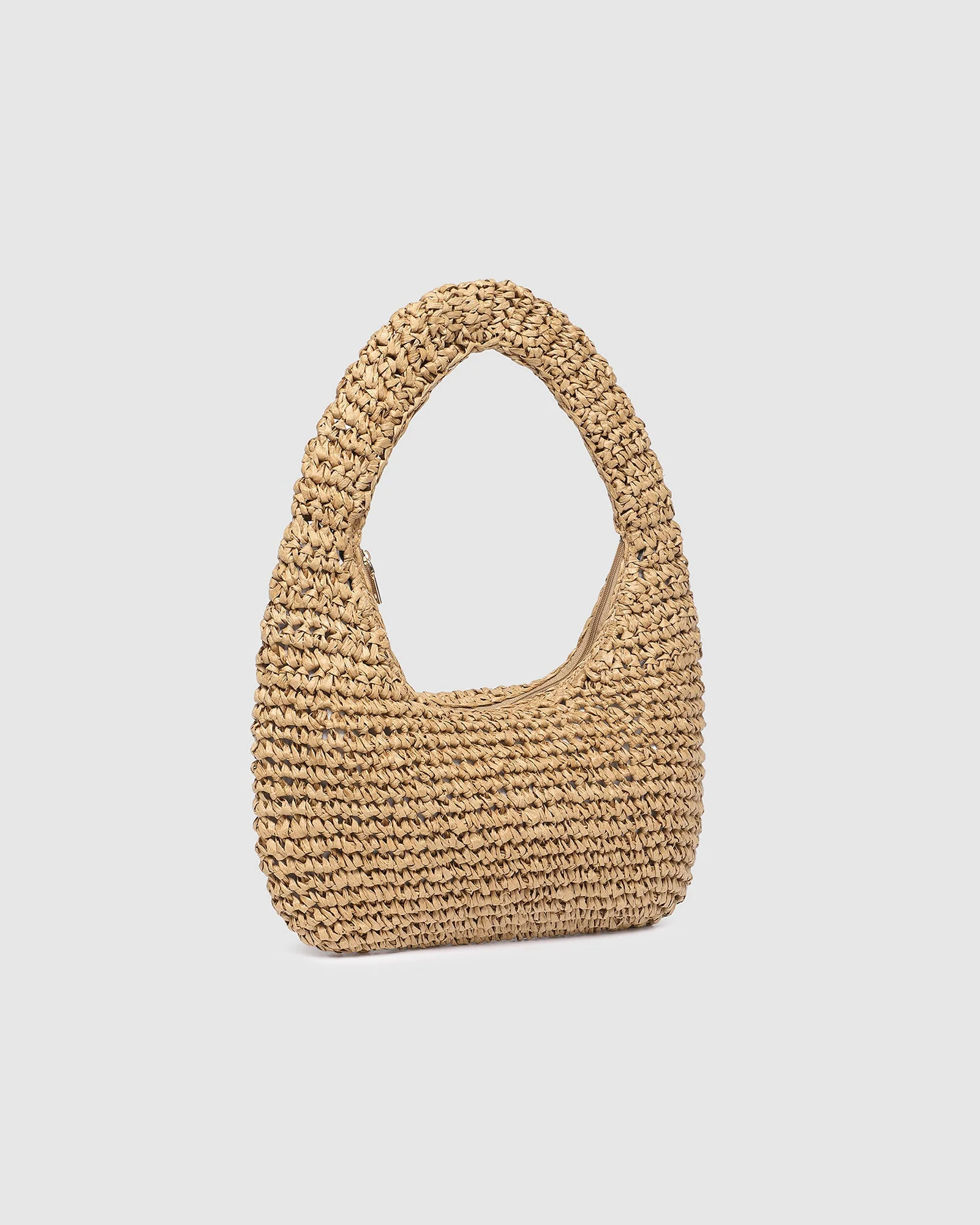 Louenhide Nellie Shoulder Bag Natural Raffia - Image 4