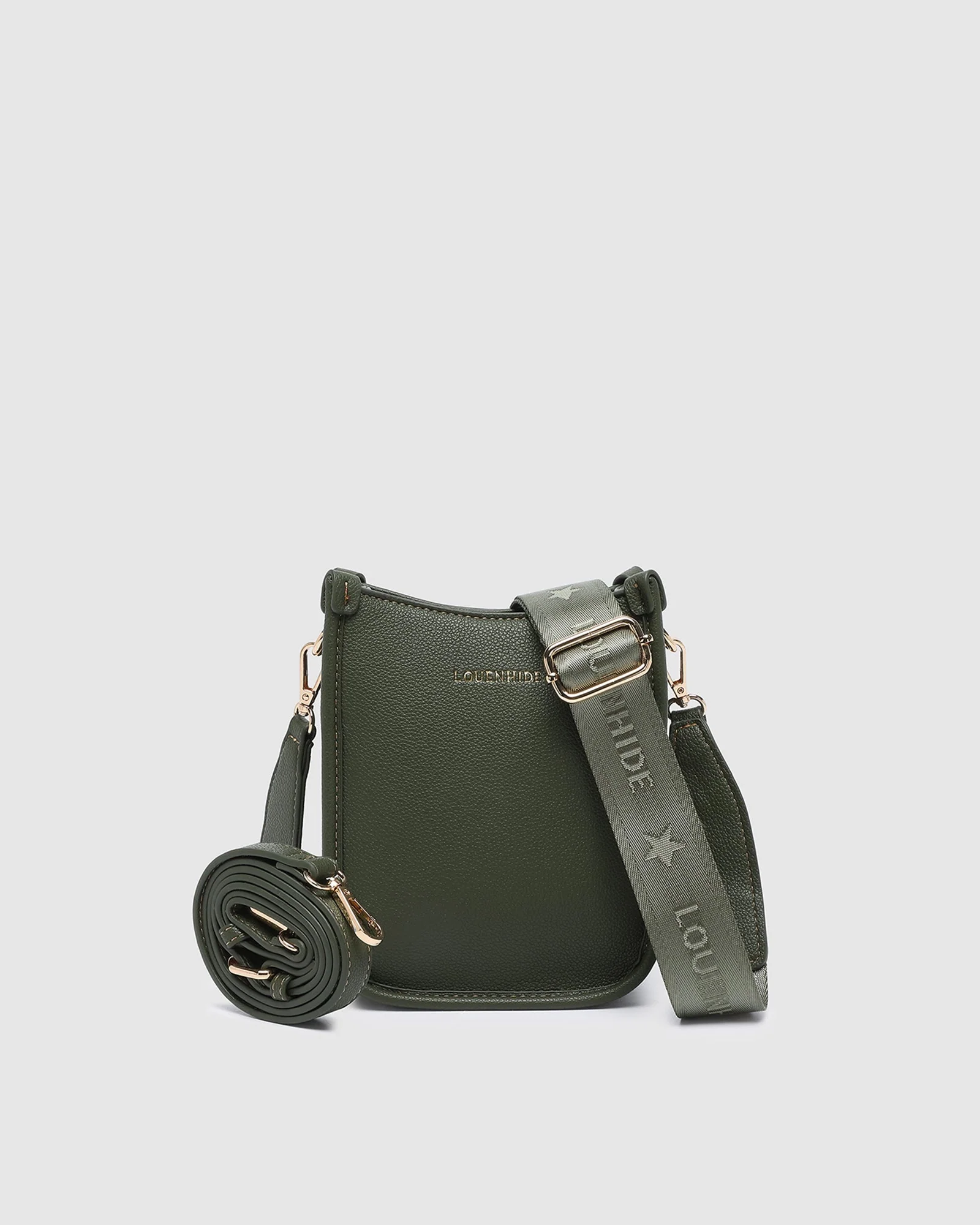 Louenhide Parker Phone Crossbody Bag Olive - Image 2