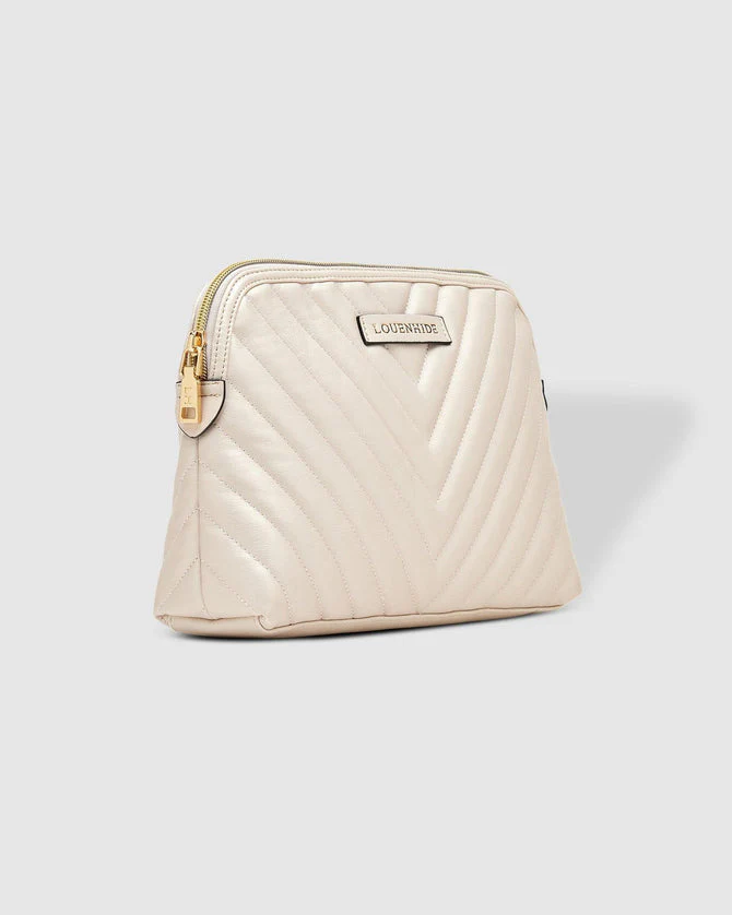 Louenhide Positano Cosmetic Case Pearl White - Image 4