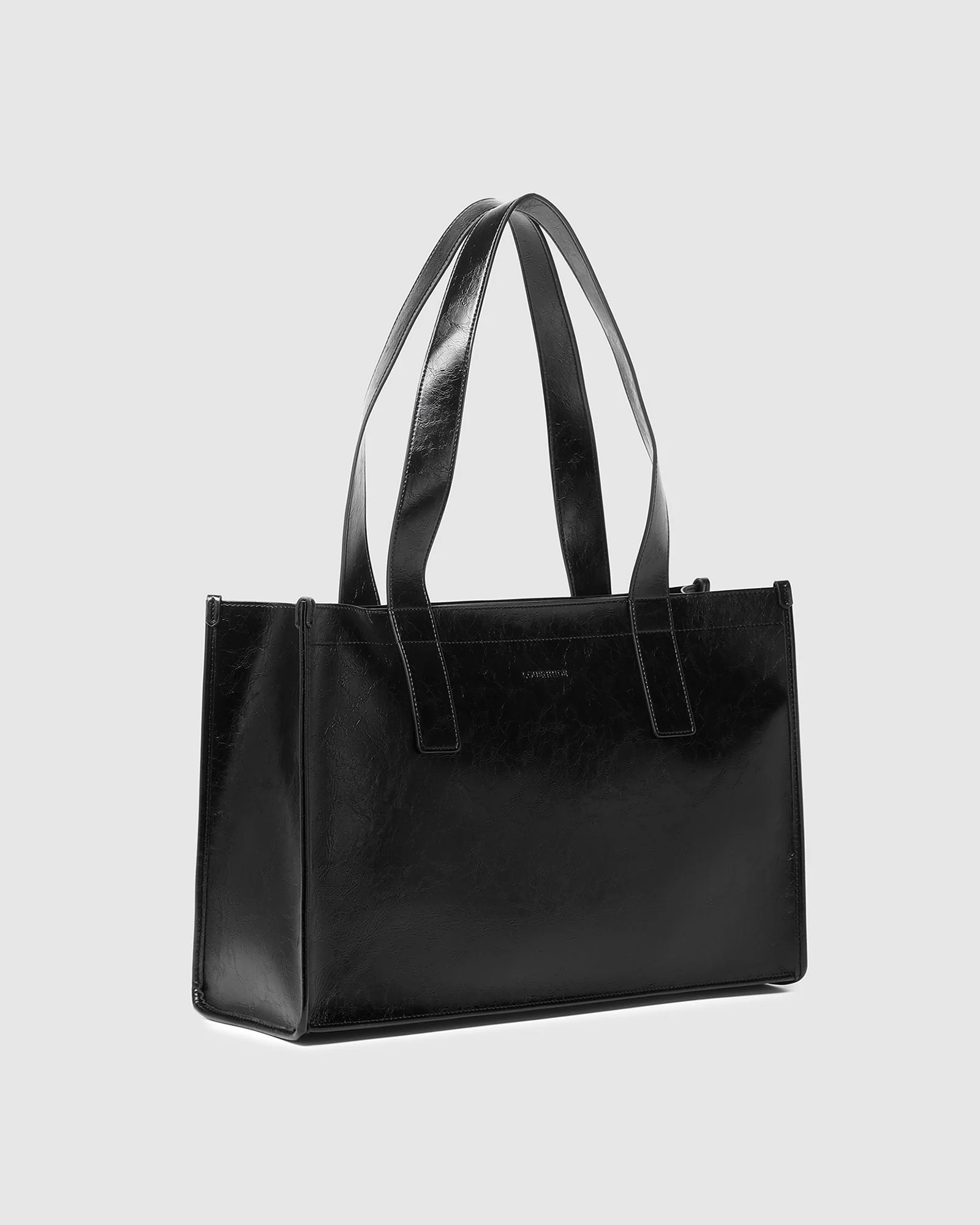 Louenhide Riley Tote Bag Black Patent - Image 4