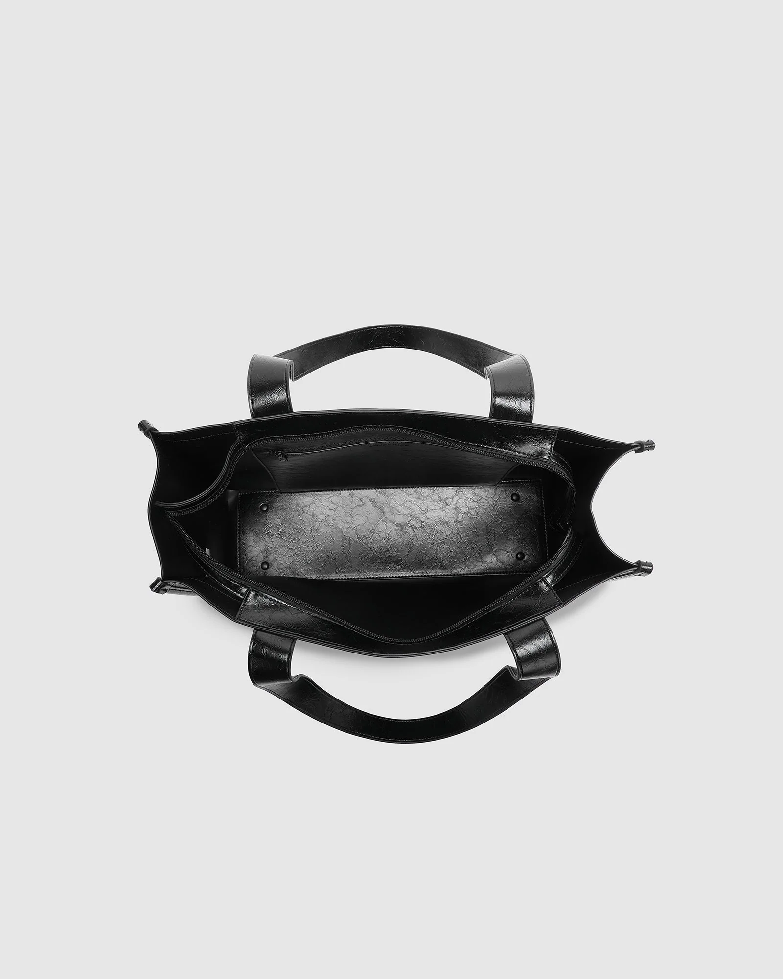 Louenhide Riley Tote Bag Black Patent - Image 6