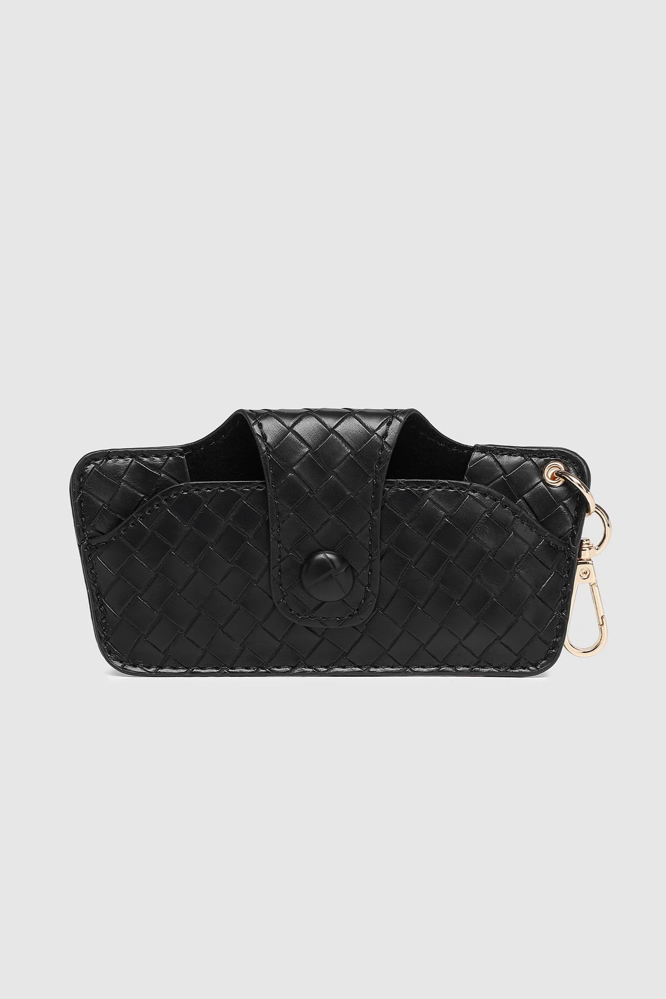 Louenhide Skittle Sunglasses Case Woven Black - Image 2