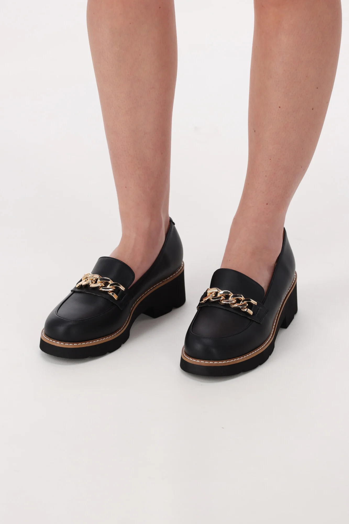 One Trick Pony Nation Leather Loafer Black - Image 3