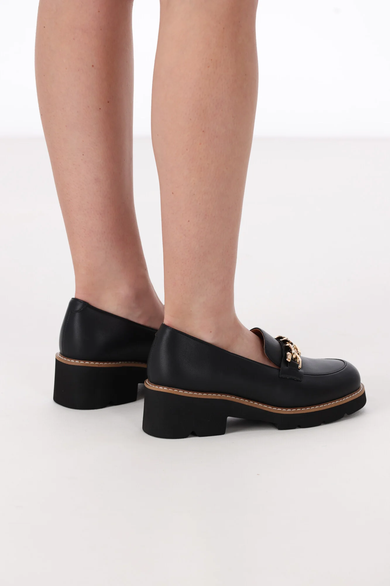 One Trick Pony Nation Leather Loafer Black - Image 5