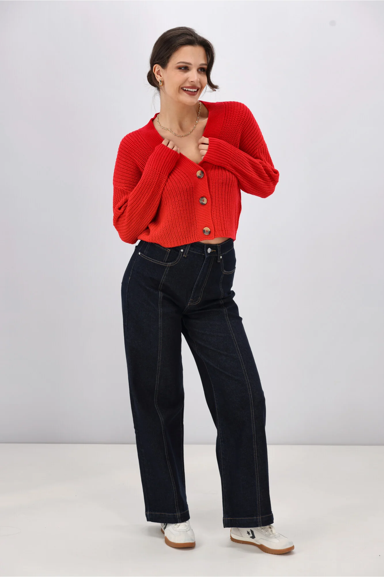 ONLY Carol Nice L/S Cardigan Ski Patrol - Image 3