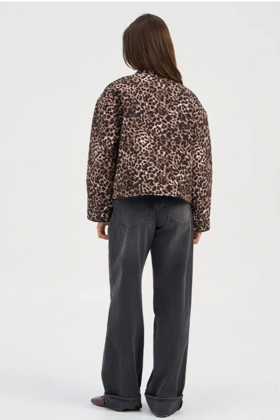 ONLY Hallie Quilted Jacket Animal - Image 6