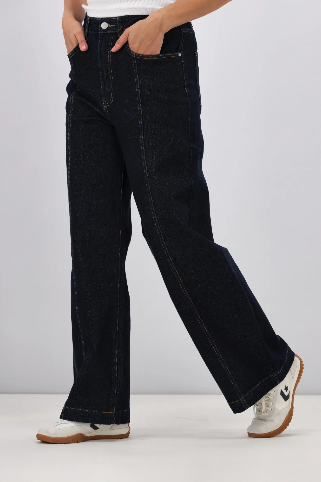 ONLY Hope High Waisted Wide Leg Jean - Image 2