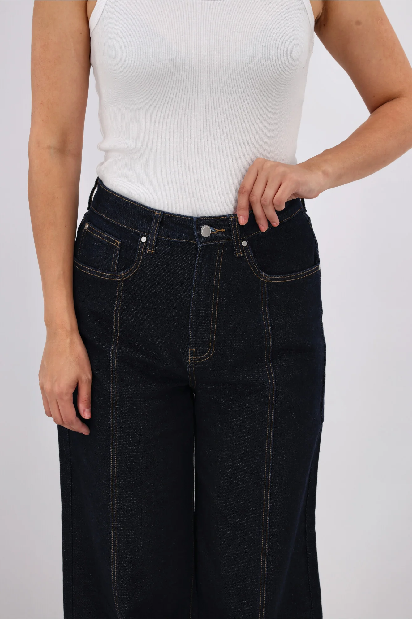 ONLY Hope High Waisted Wide Leg Jean - Image 3