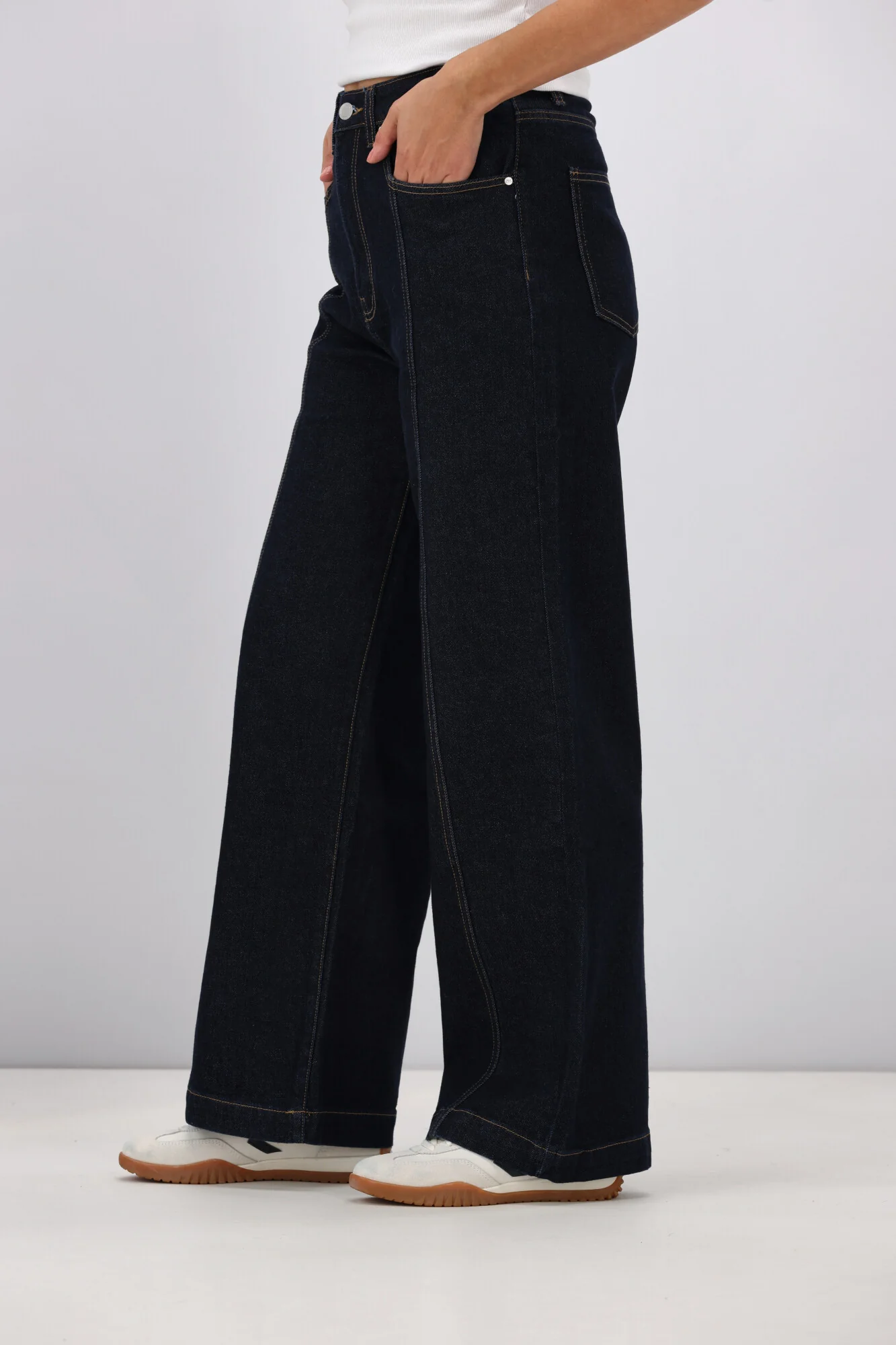 ONLY Hope High Waisted Wide Leg Jean - Image 6