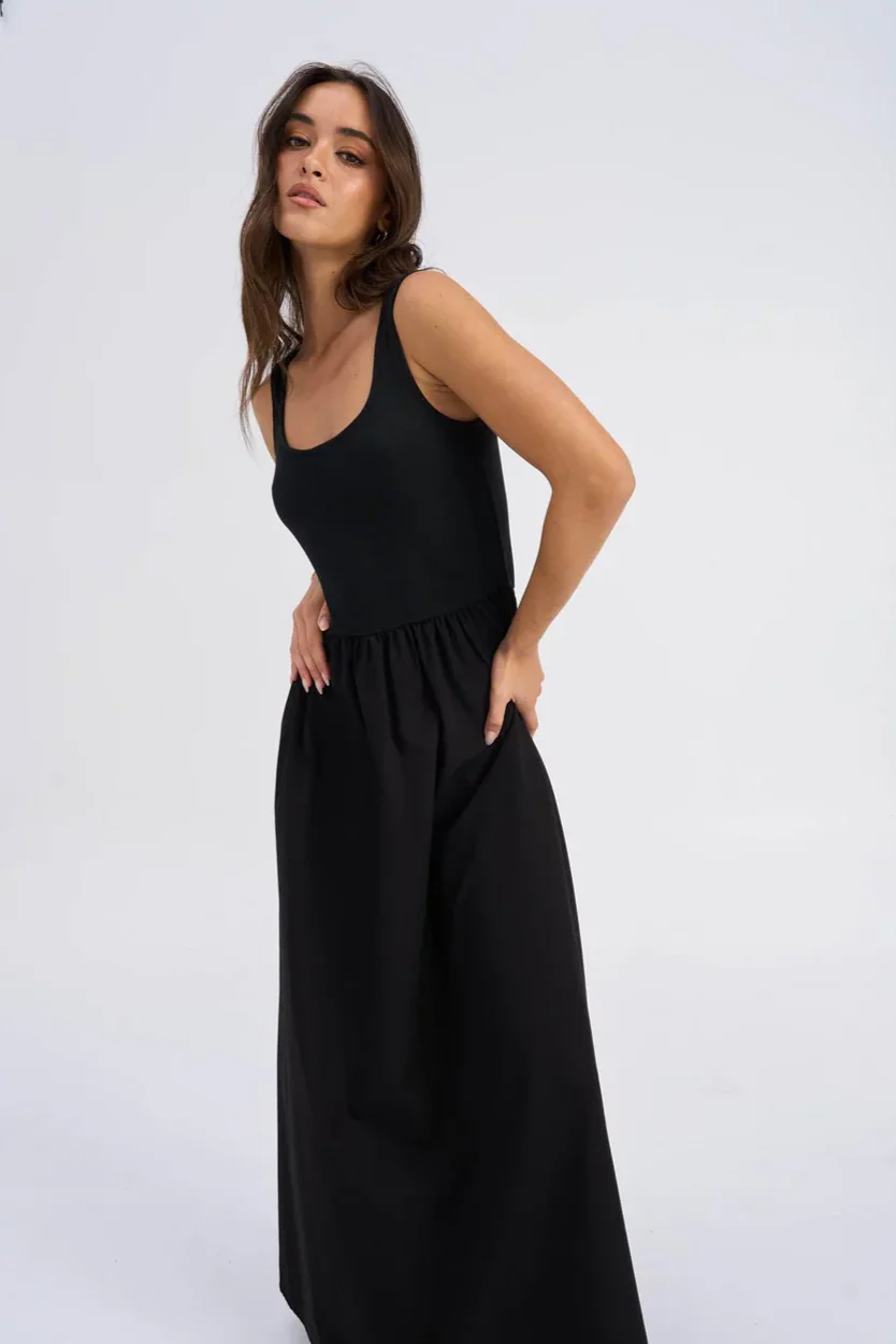 ONLY Ravenna Dress Maxi Black - Image 2