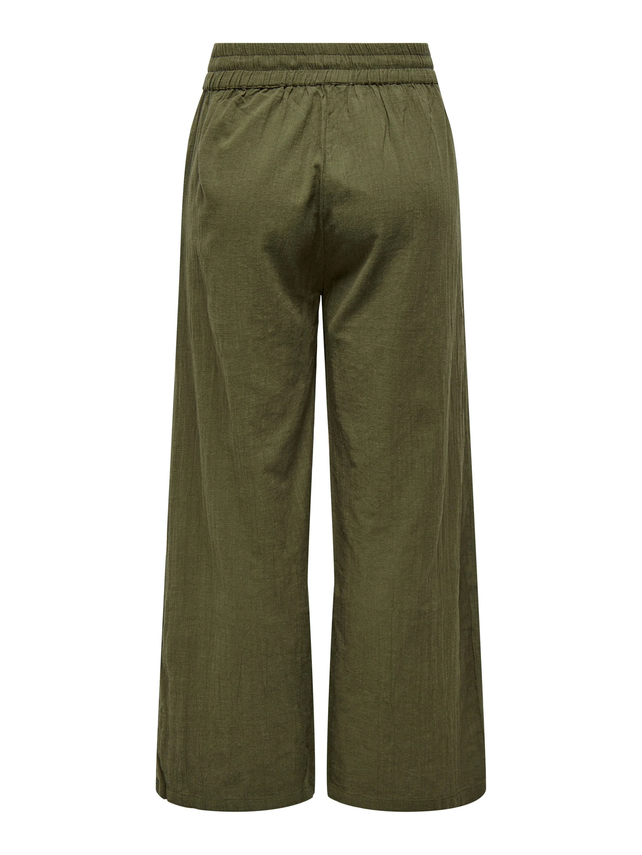 ONLY Tizana Cotton Loose Pant Grape Leaf - Image 6
