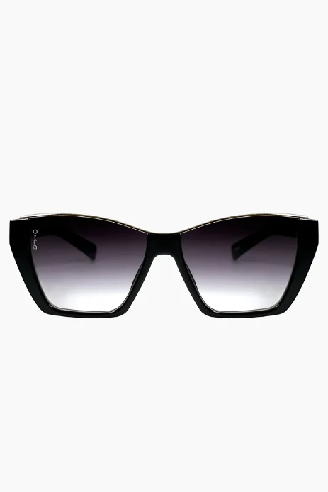 Otra Belle Sunglasses Black Smoke Fade - Image 4