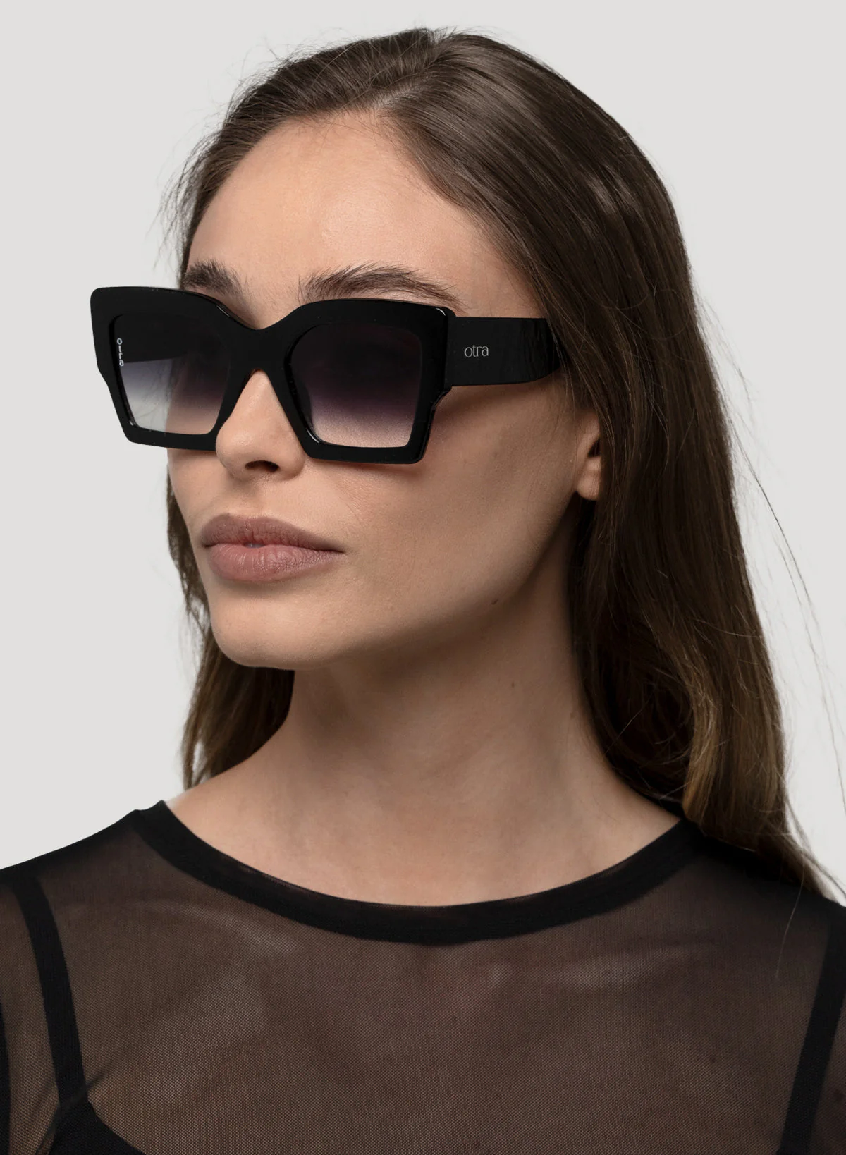 Otra Pipa Sunglasses Black Smoke Fade - Image 3