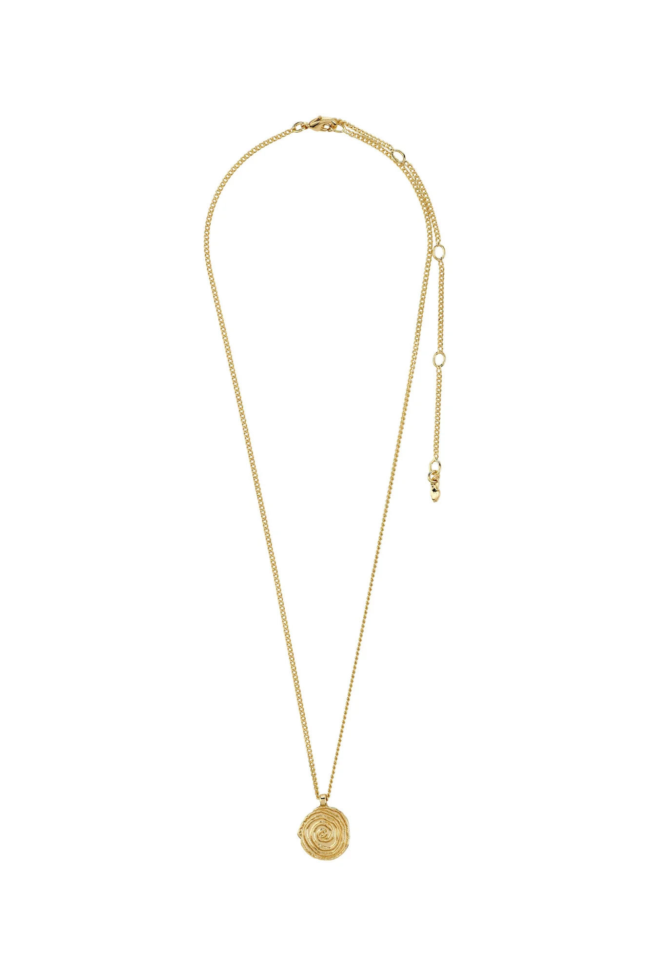 Pilgrim Air Coin Necklace Gold Plated - Image 3