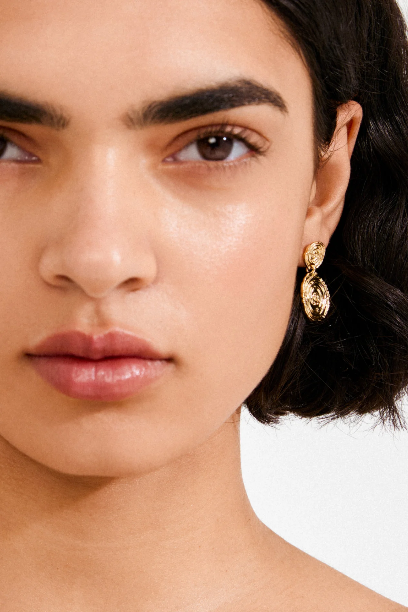 Pilgrim Air Earrings Gold Plated - Image 2