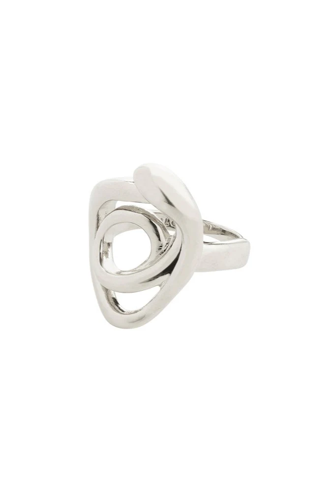 Pilgrim Diego Recycled Ring Silver Plated