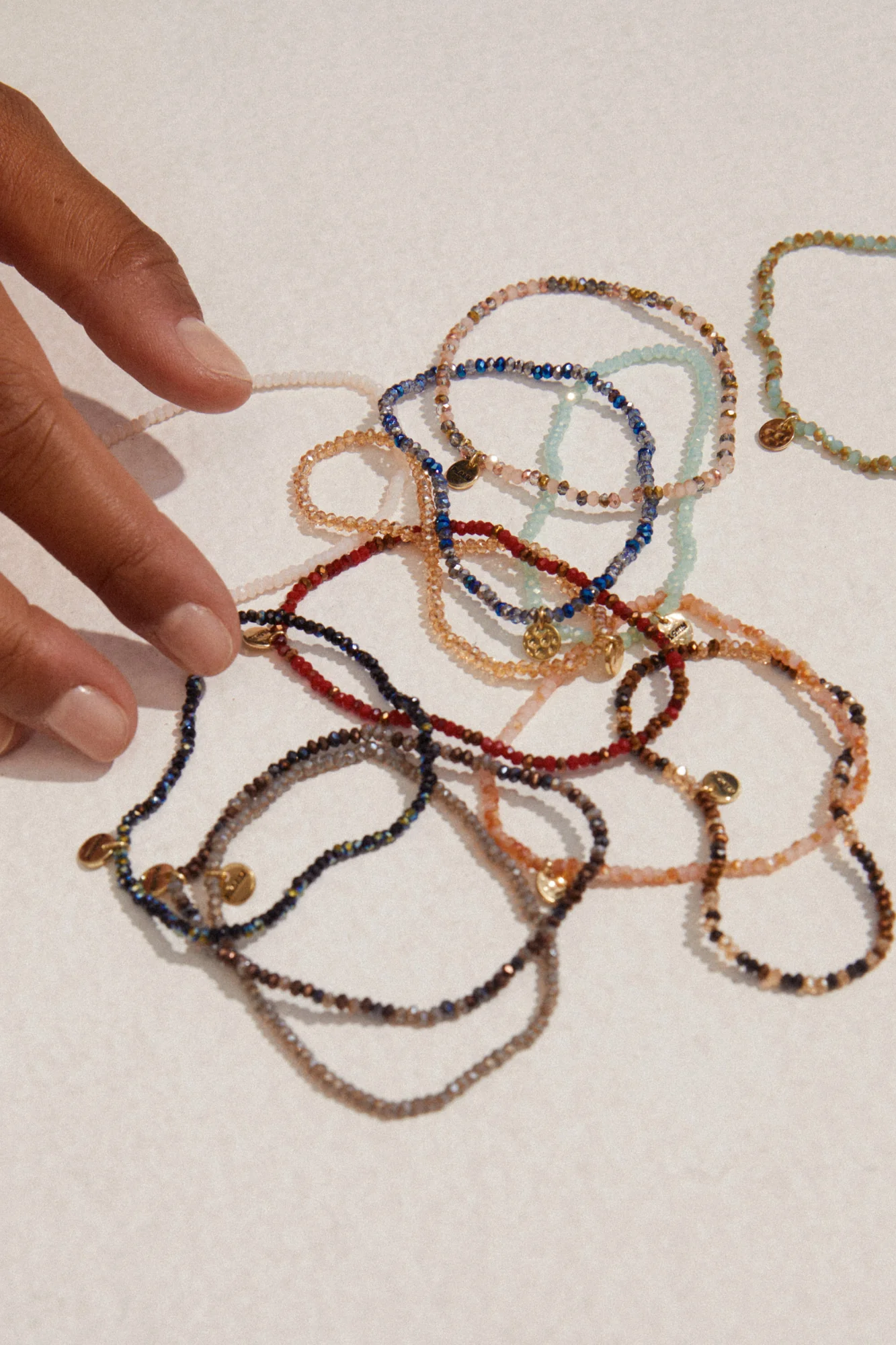 Pilgrim Indie Bracelet Gold Plated Brown - Image 3