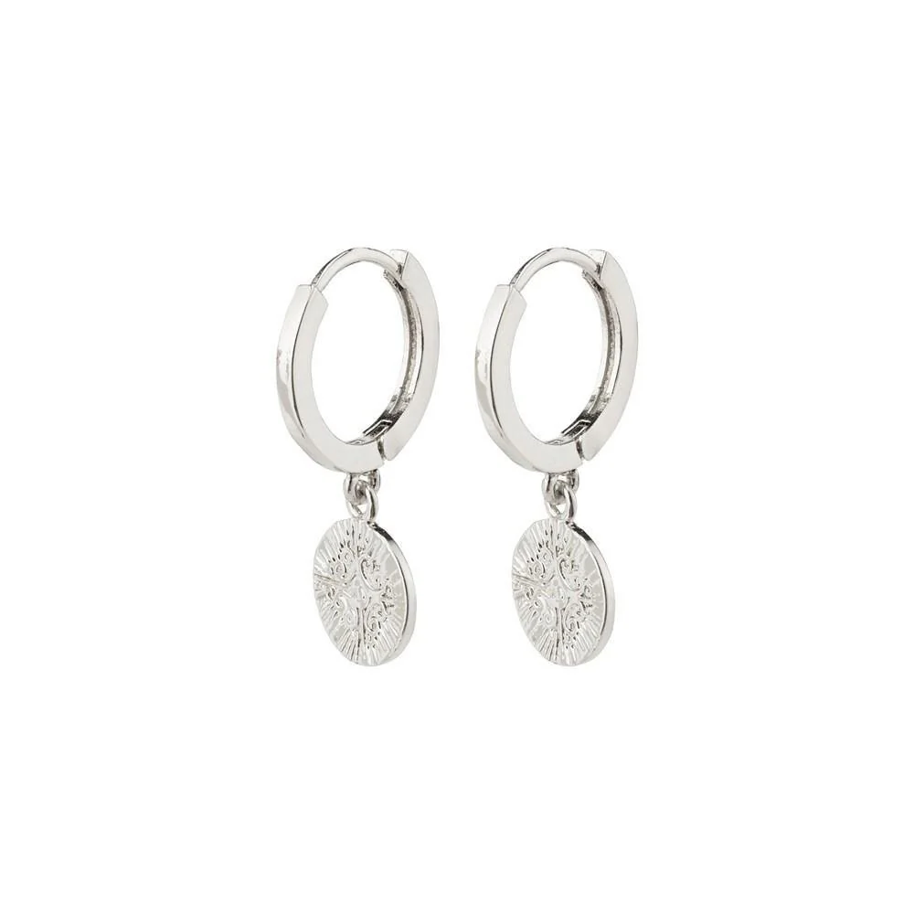 Pilgrim Nomad Earrings Silver - Image 2