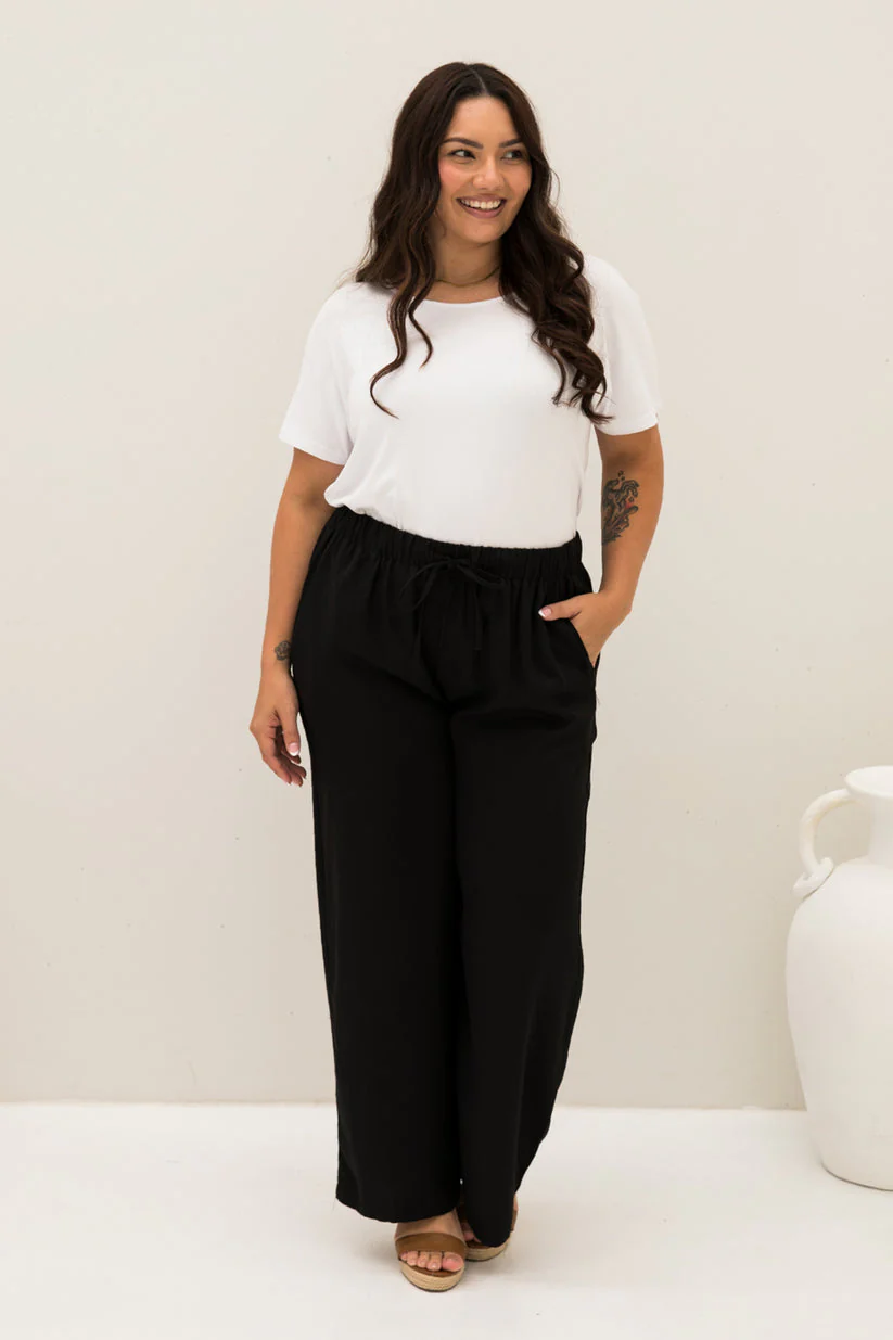 PQ Collection Samara Pant Black - Image 3