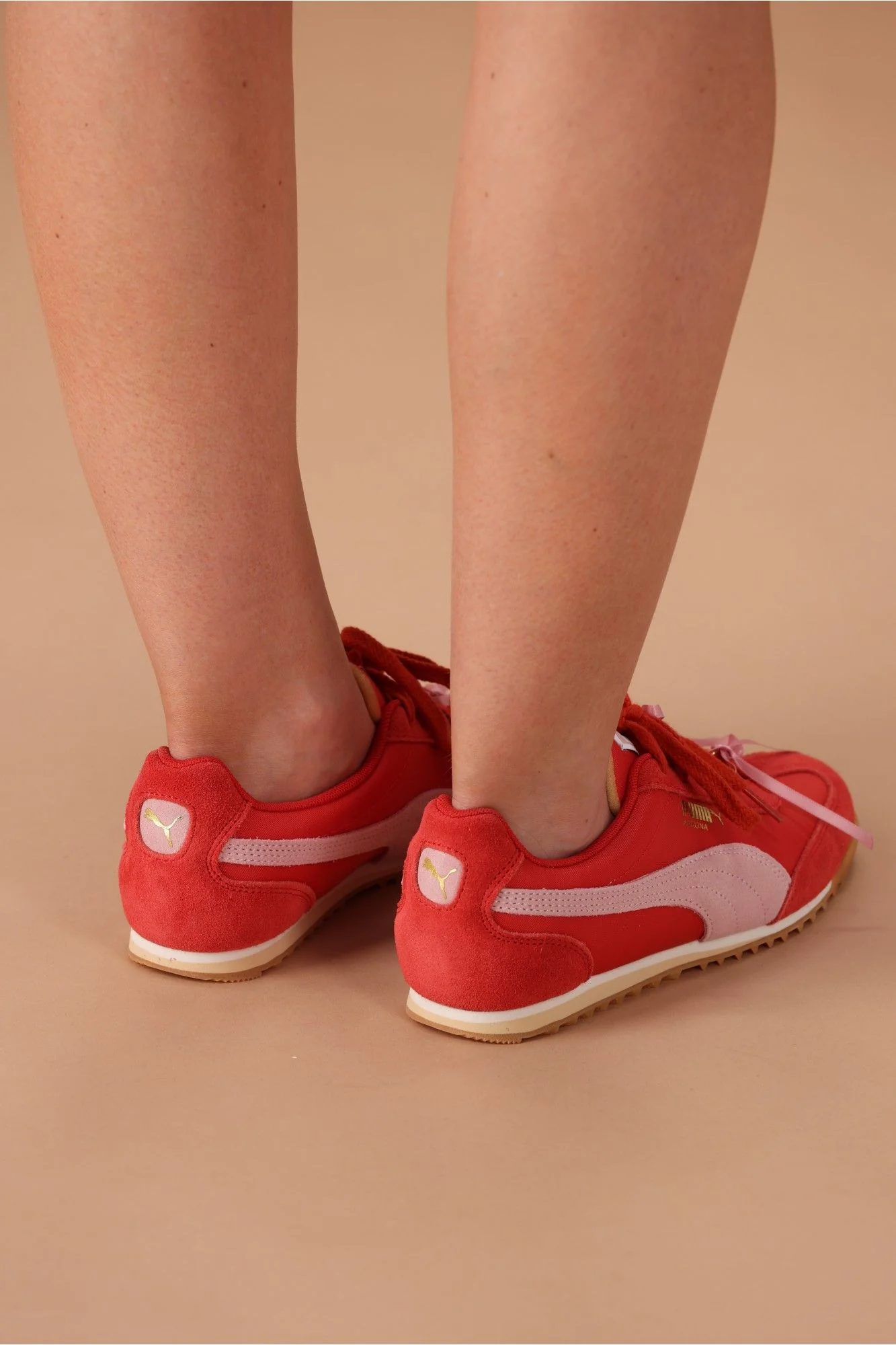 Puma Arizona Bow Wns Candy Apple Rosy Outlook Gum Womens - Image 10