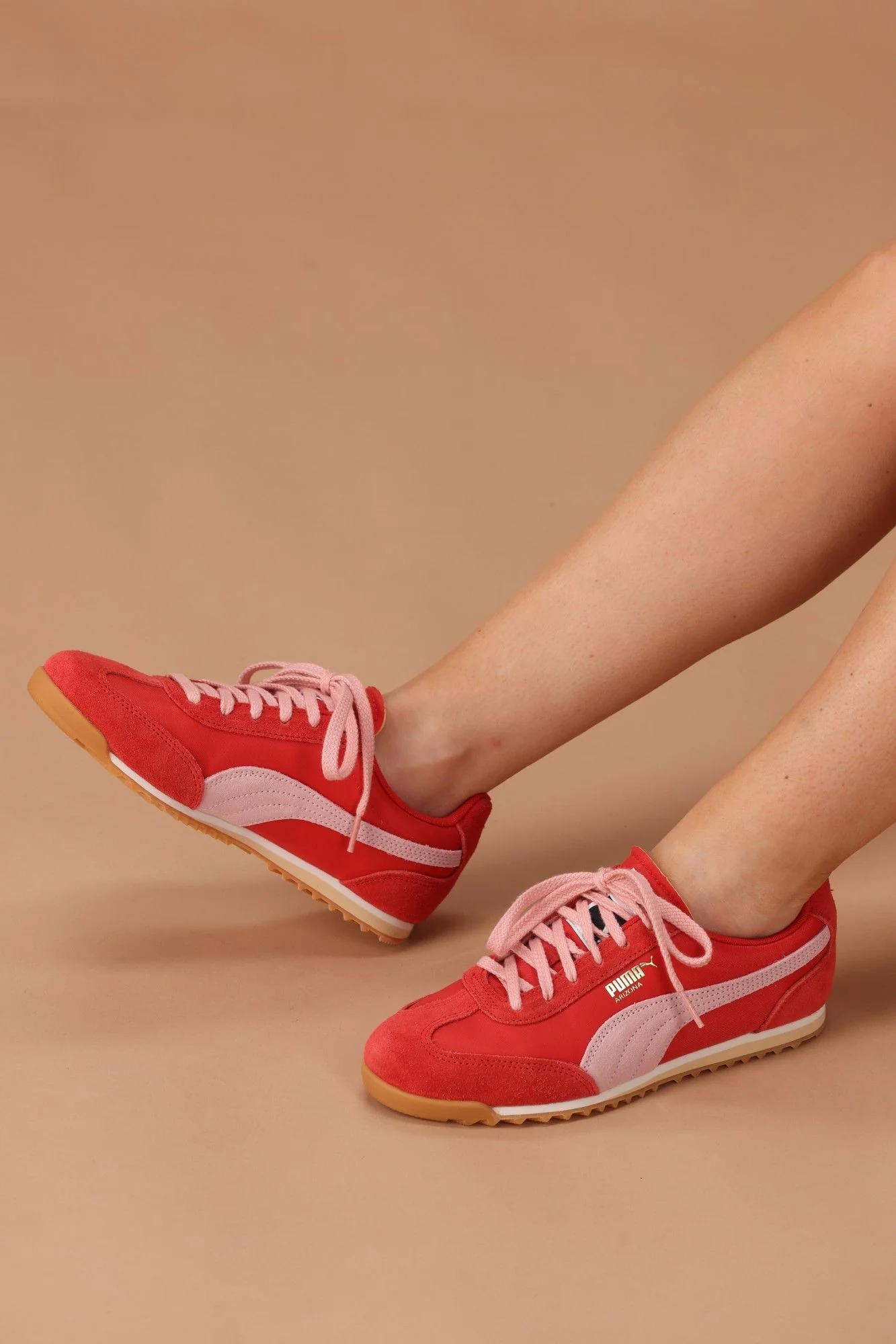 Puma Arizona Bow Wns Candy Apple Rosy Outlook Gum Womens - Image 3