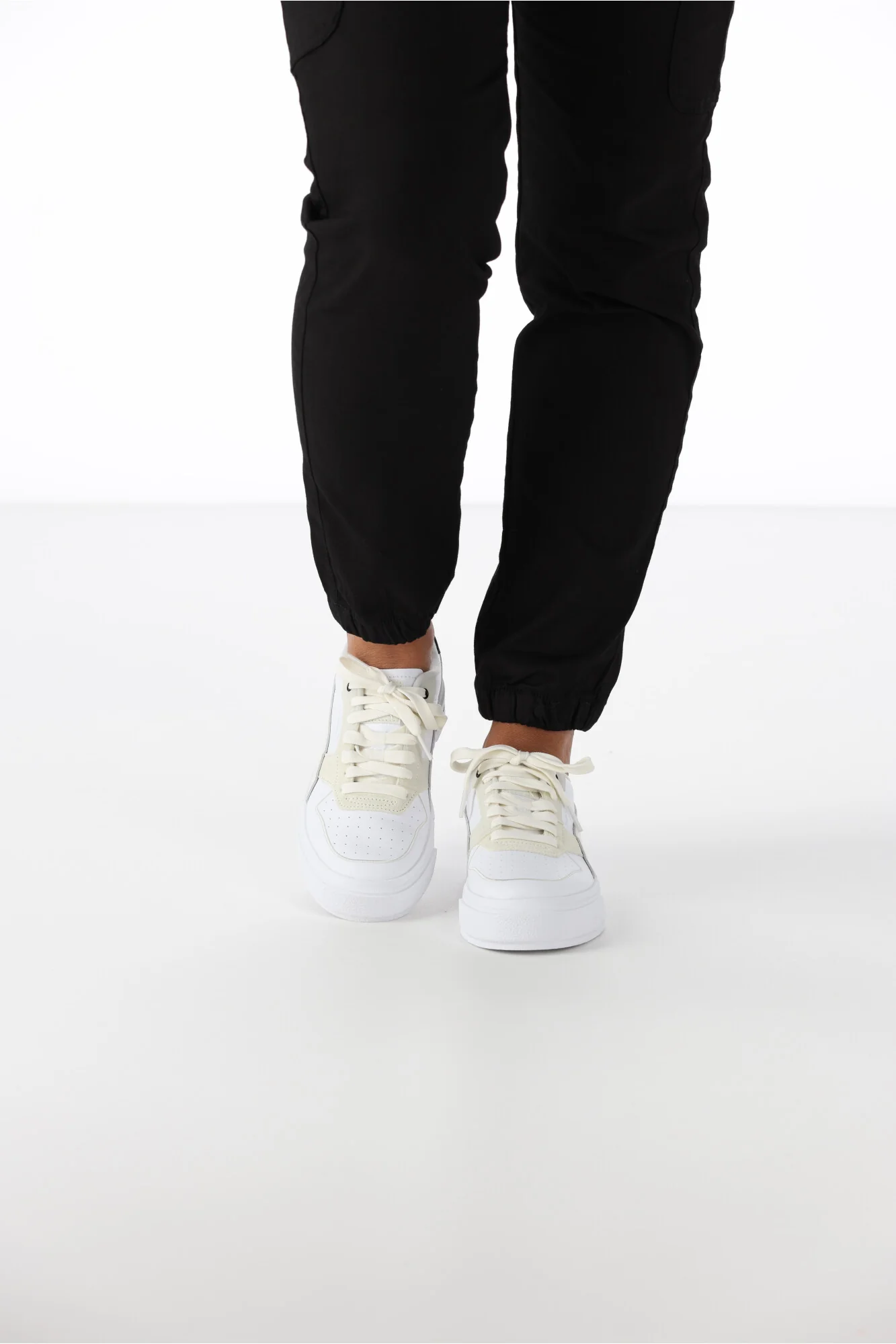 Puma Cali Court Pure Luxe Womens Black Warm White - Image 5