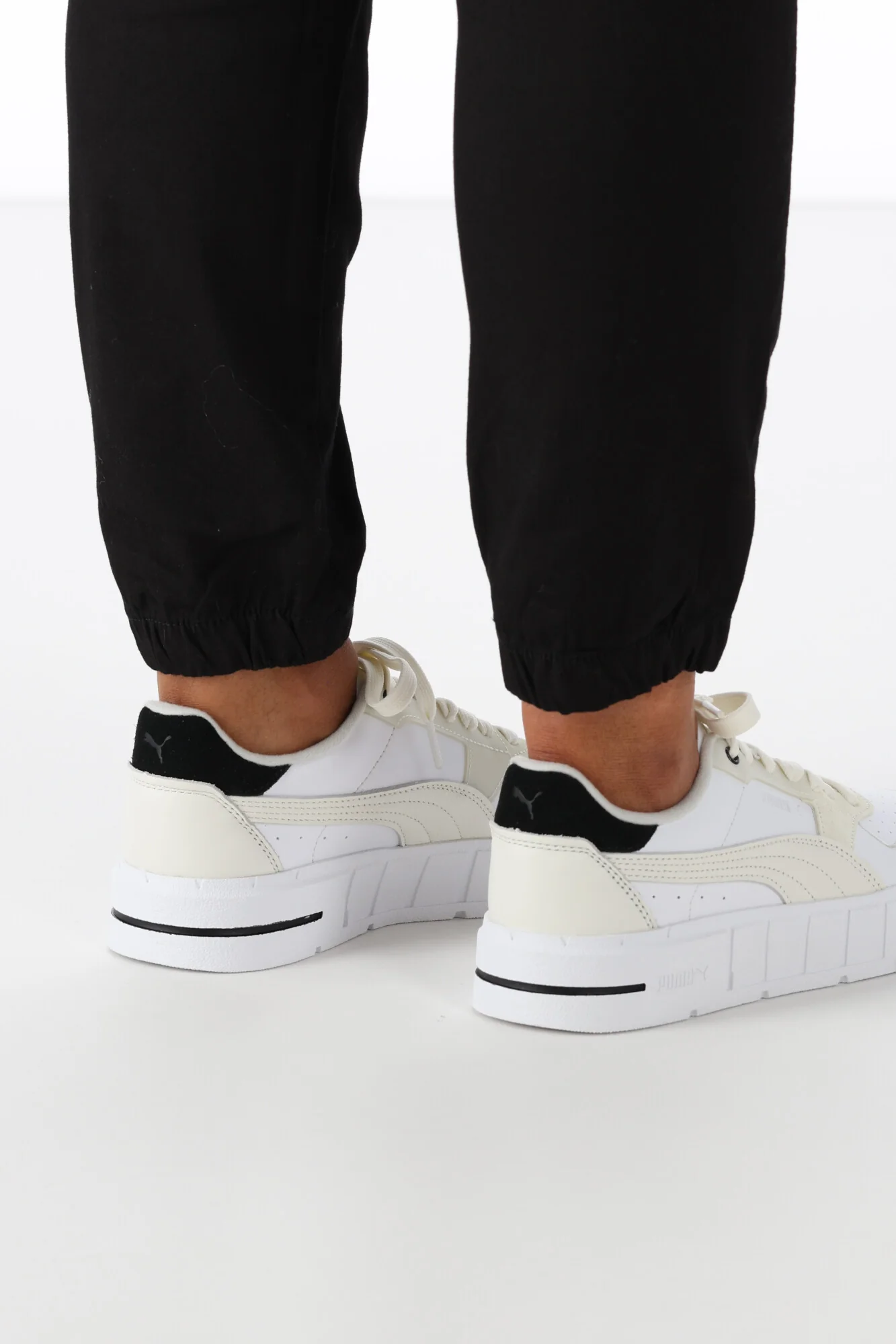 Puma Cali Court Pure Luxe Womens Black Warm White - Image 8