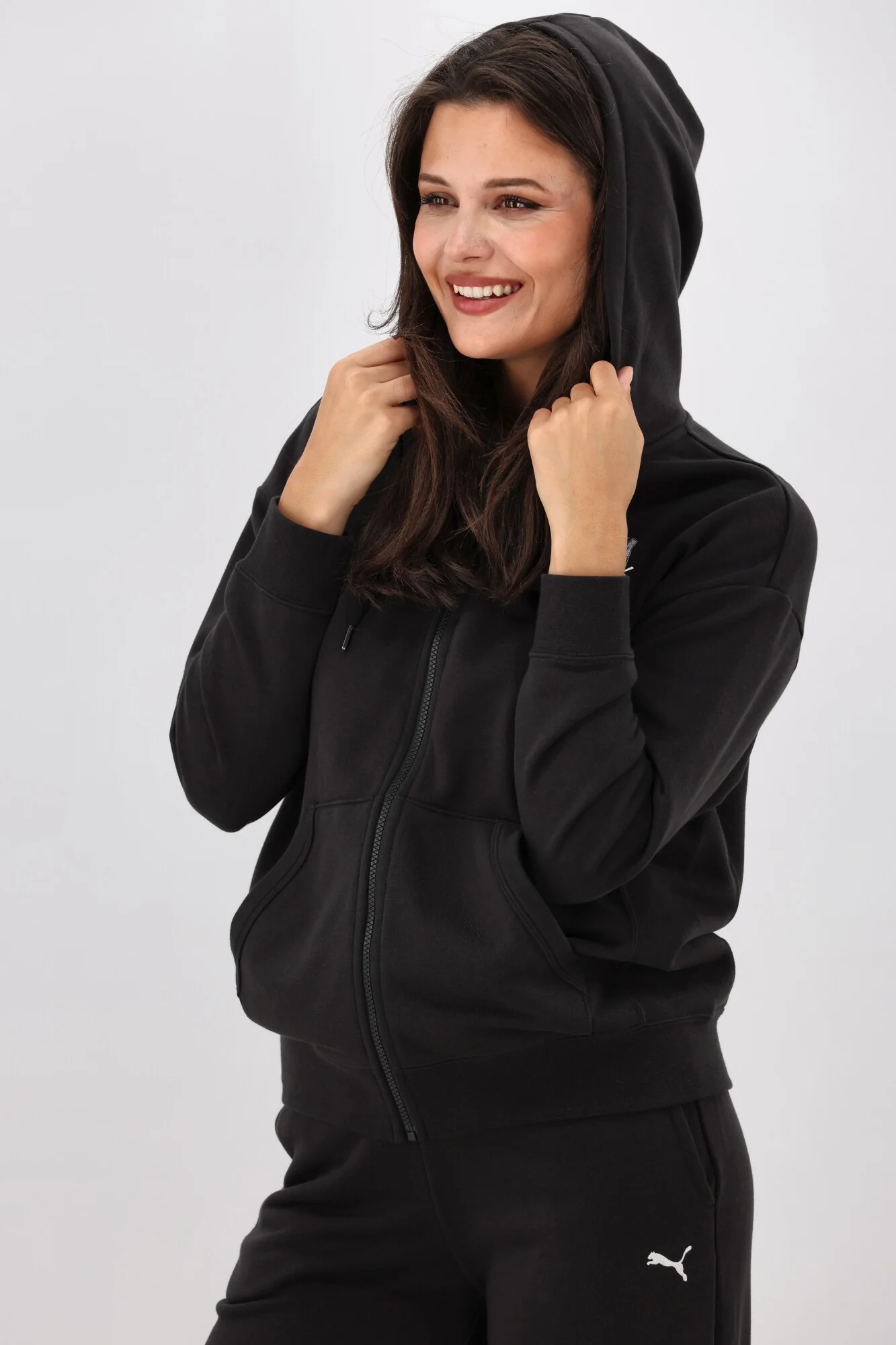 Puma CLASS Full- Zip Hoodie TR Black - Image 4