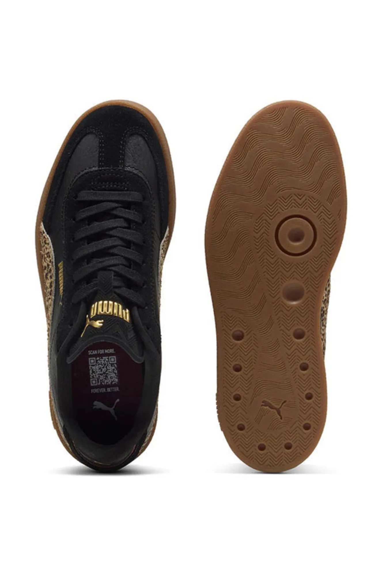 Puma Club II Era Animal Flair Black Toasted Almond - Image 3