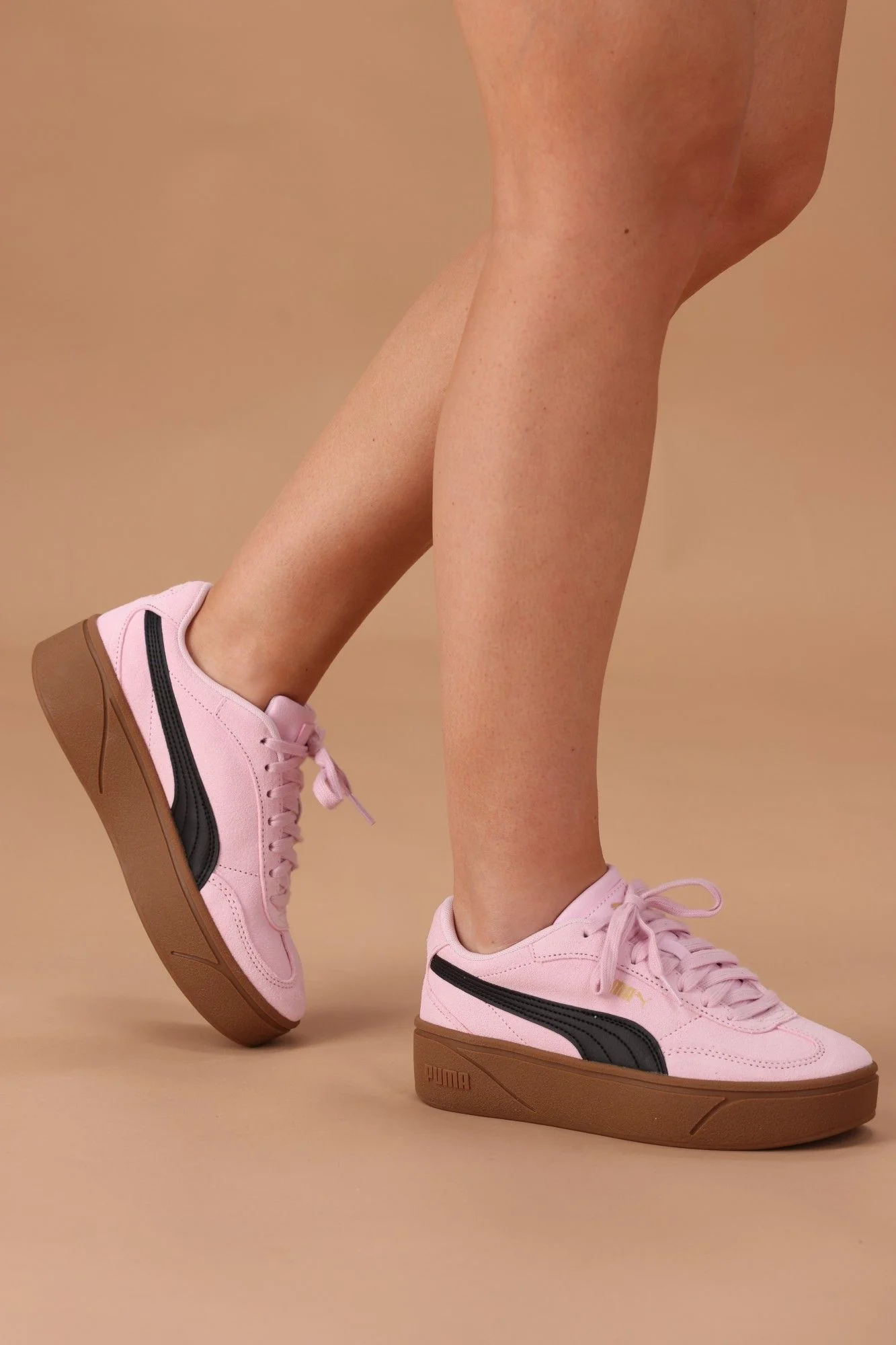 Puma Club II Era Platform SD Wmns Pearl Pink PUMA Black Womens