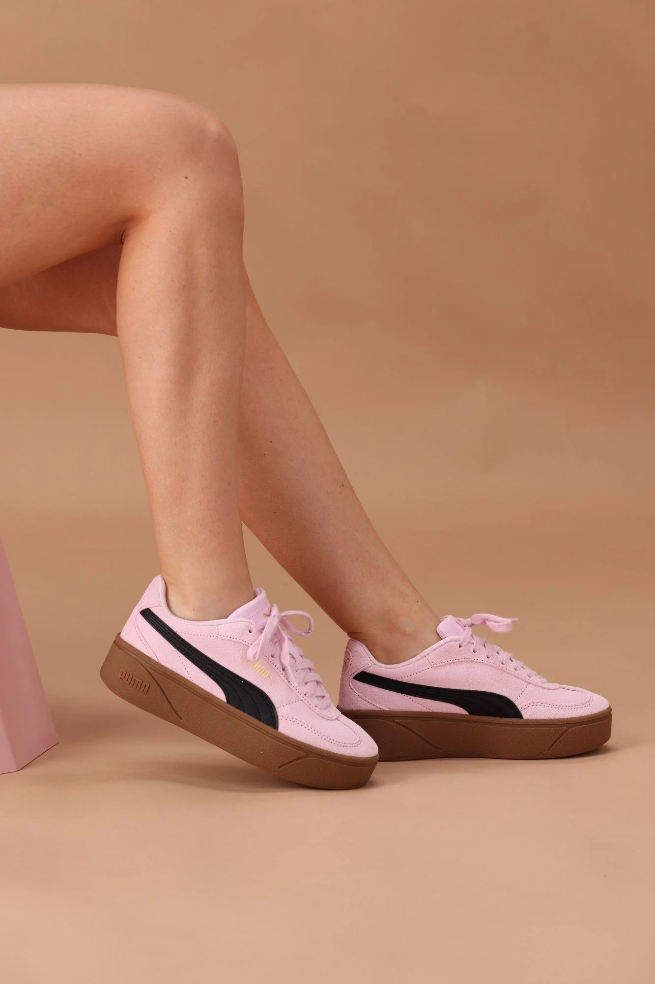 Puma Club II Era Platform SD Wmns Pearl Pink PUMA Black Womens - Image 2