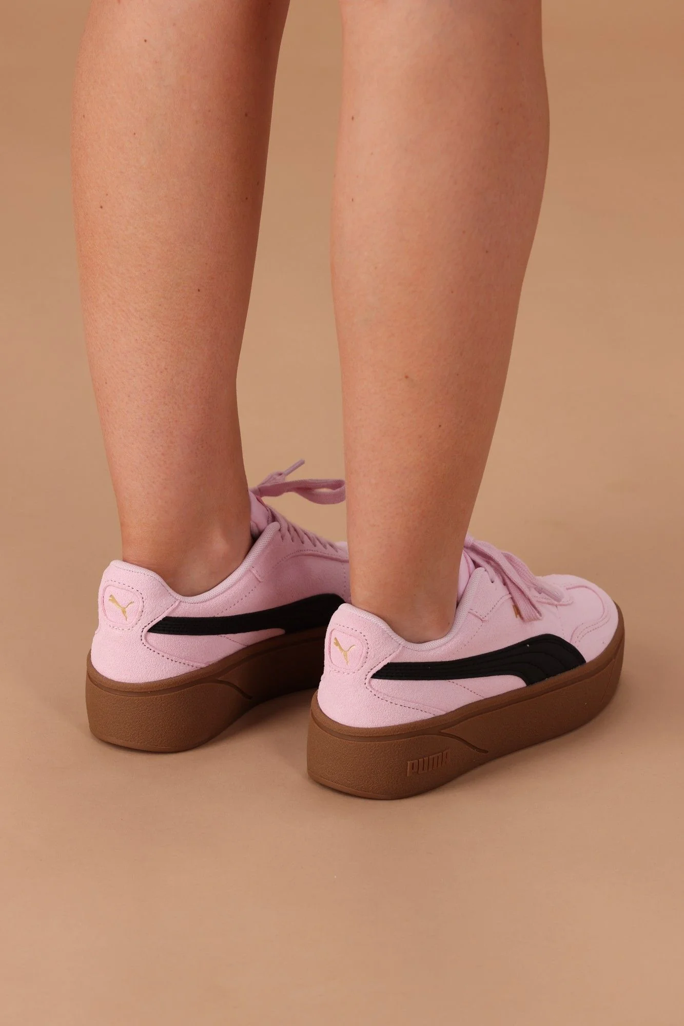Puma Club II Era Platform SD Wmns Pearl Pink PUMA Black Womens - Image 4