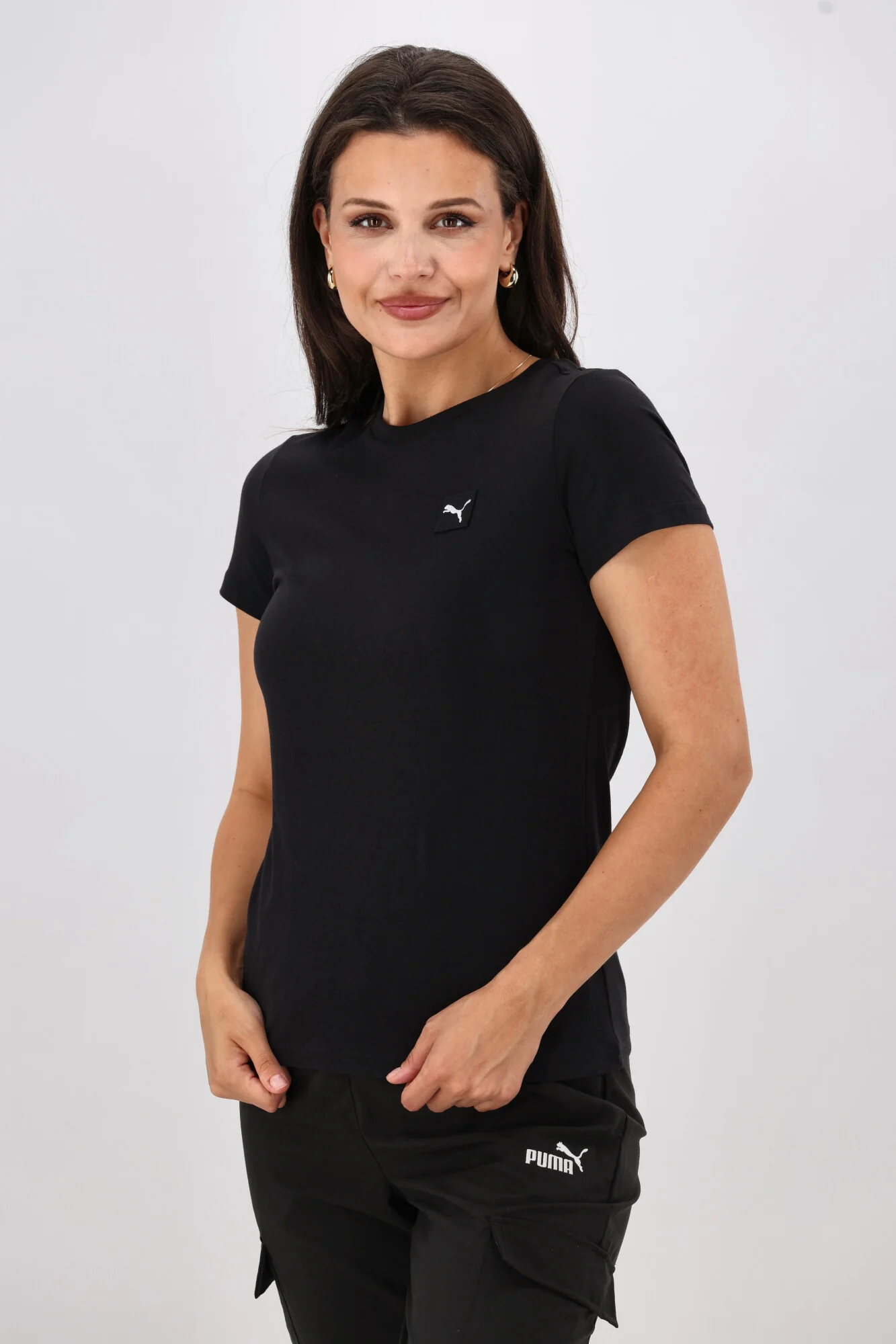 Puma ESS ELEVATED Tee Black - Image 2